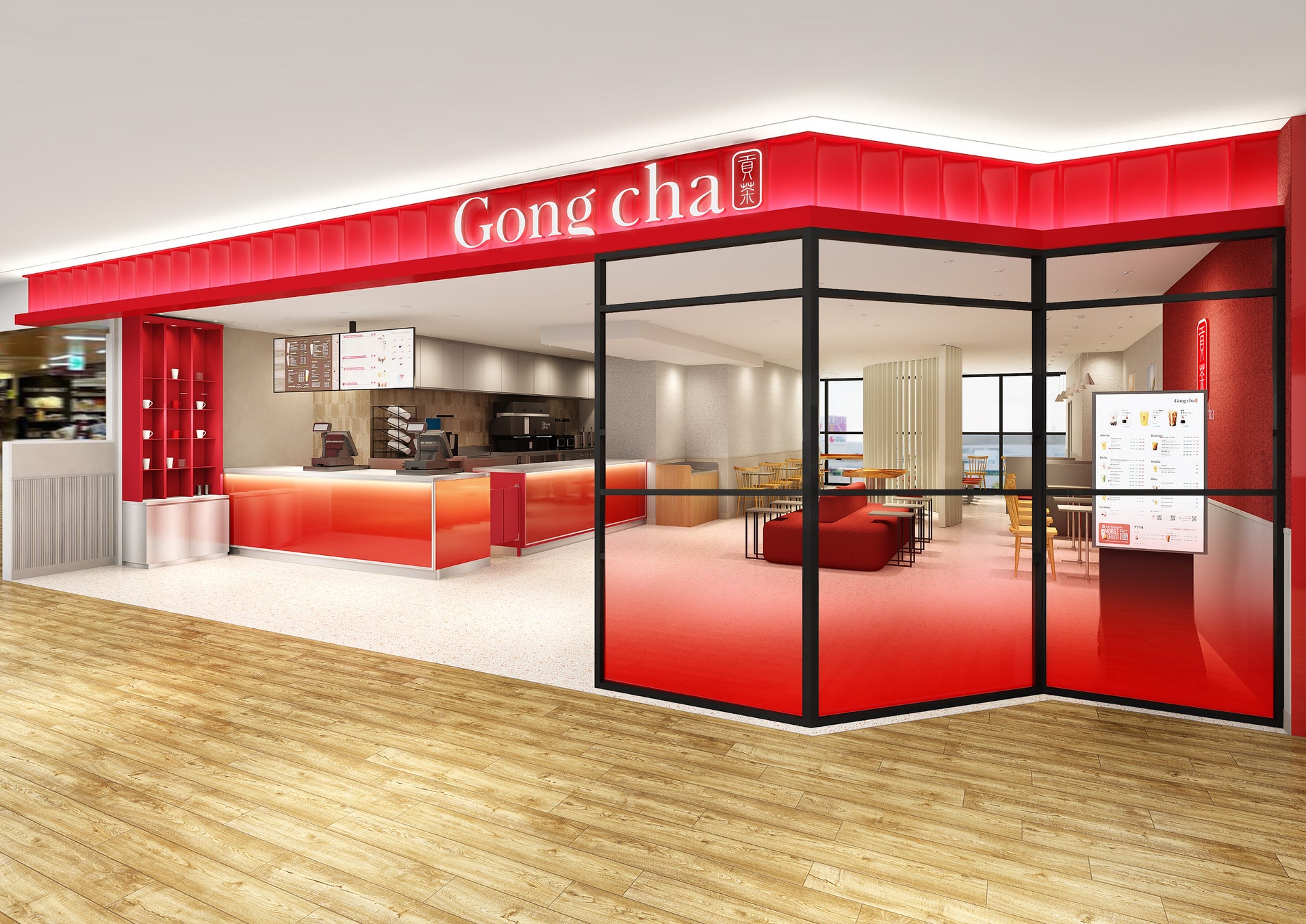 ルミネ立川に広々54席の2店舗目を出店！ゴンチャ ルミネ立川8階店4月6日（月）ルミネ立川 8階 にオープンいたします