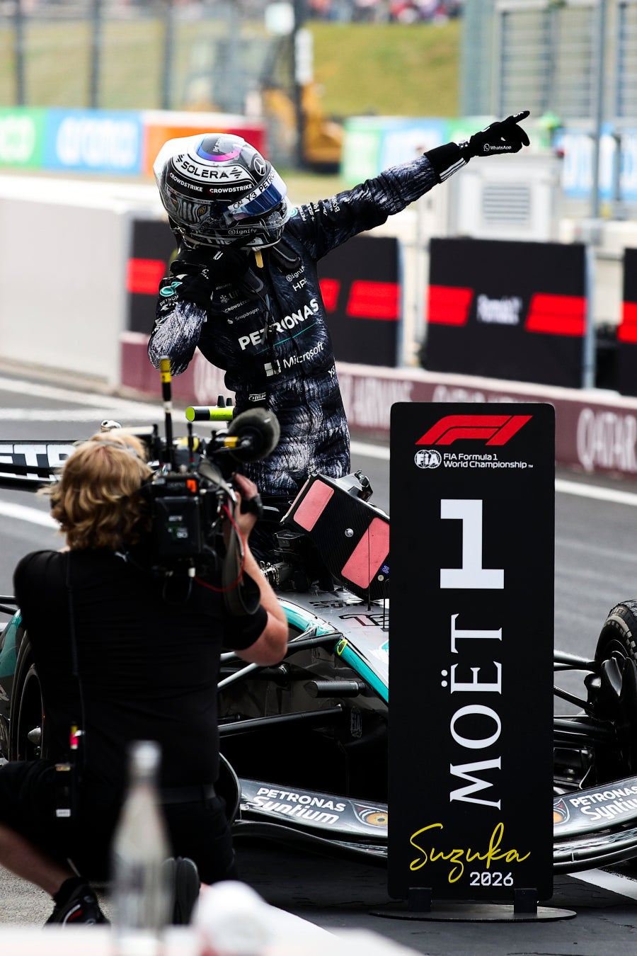 オフィシャルシャンパン モエ・エ・シャンドン 2026年フォーミュラ1®アラムコ 日本グランプリの表彰台にて勝利と歓喜の瞬間を彩る