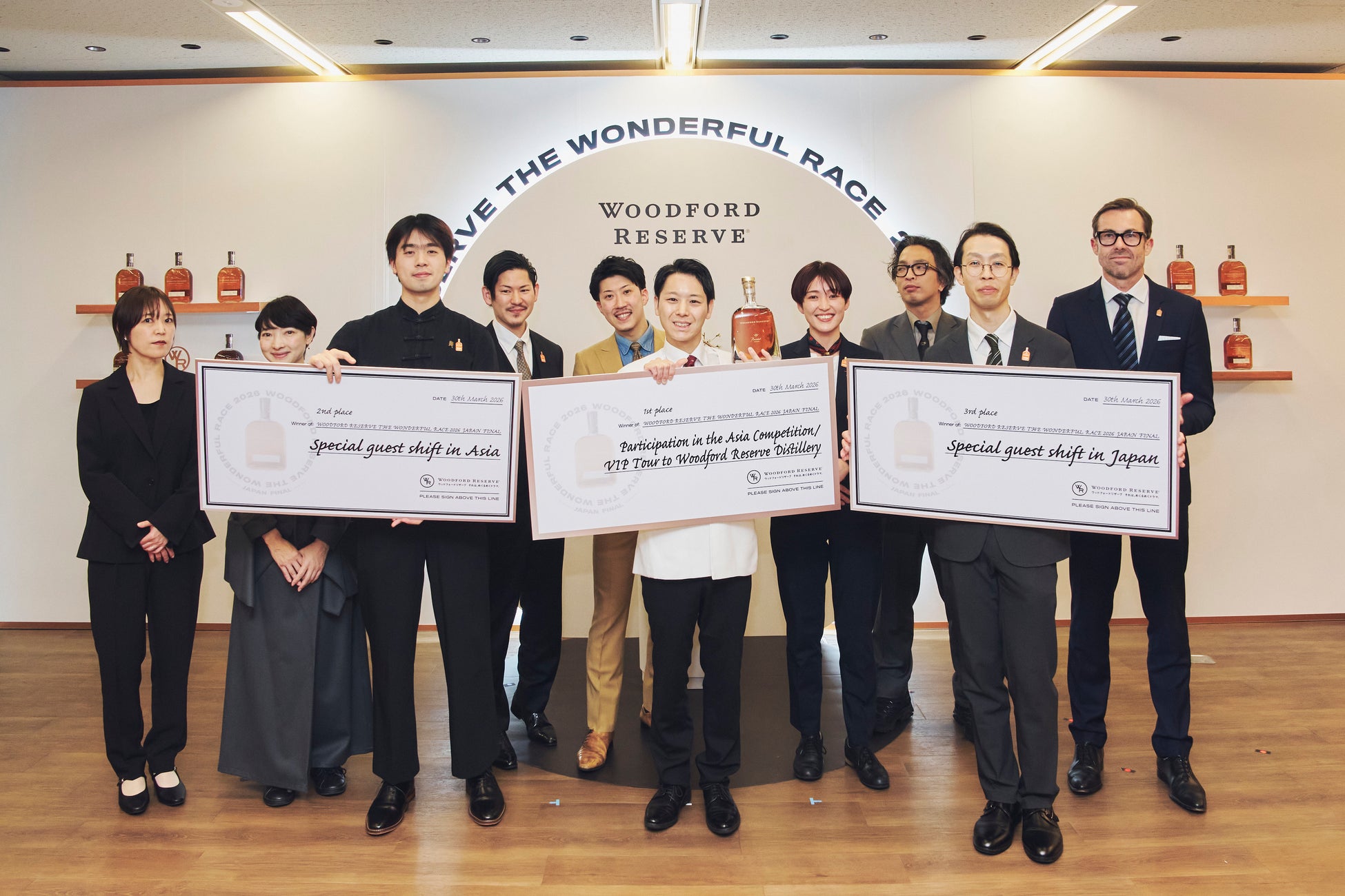 ウッドフォードリザーブが主催するカクテルコンペティション「The Wonderful Race 2026」優勝者決定！