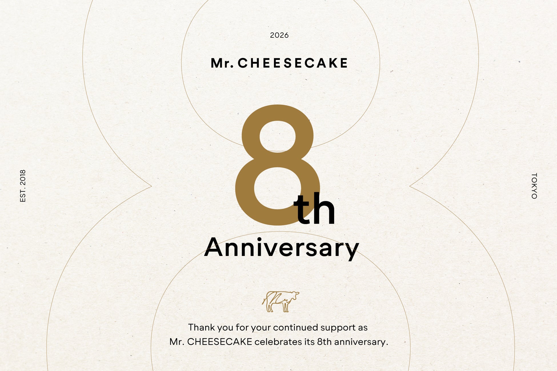 Mr. CHEESECAKE 8周年企画を開催！Mr. CHEESECAKEスタッフが選ぶ #推しミスチ TOP8を大公開。累計販売数17万個を突破したひとくちチーズケーキがオンラインに初登場
