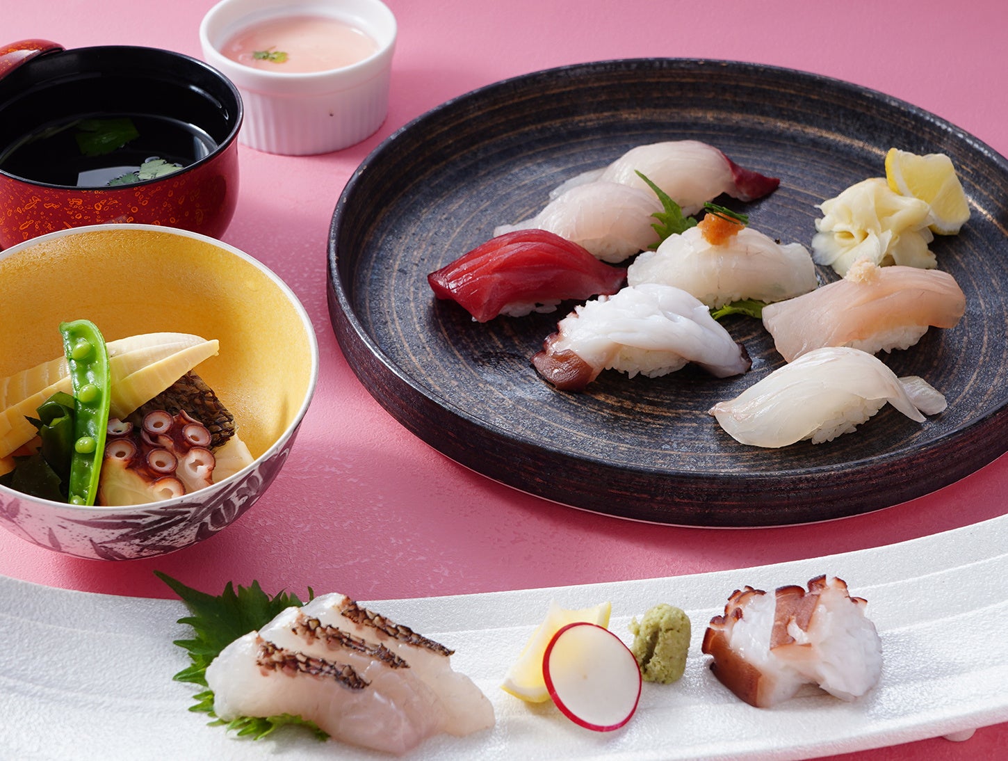 明石海峡大橋直結！鮨職人が握る本格的鮨処 淡路ハイウェイオアシス「すし富」より4月限定メニュー登場！2025年4月3日(金)より販売開始