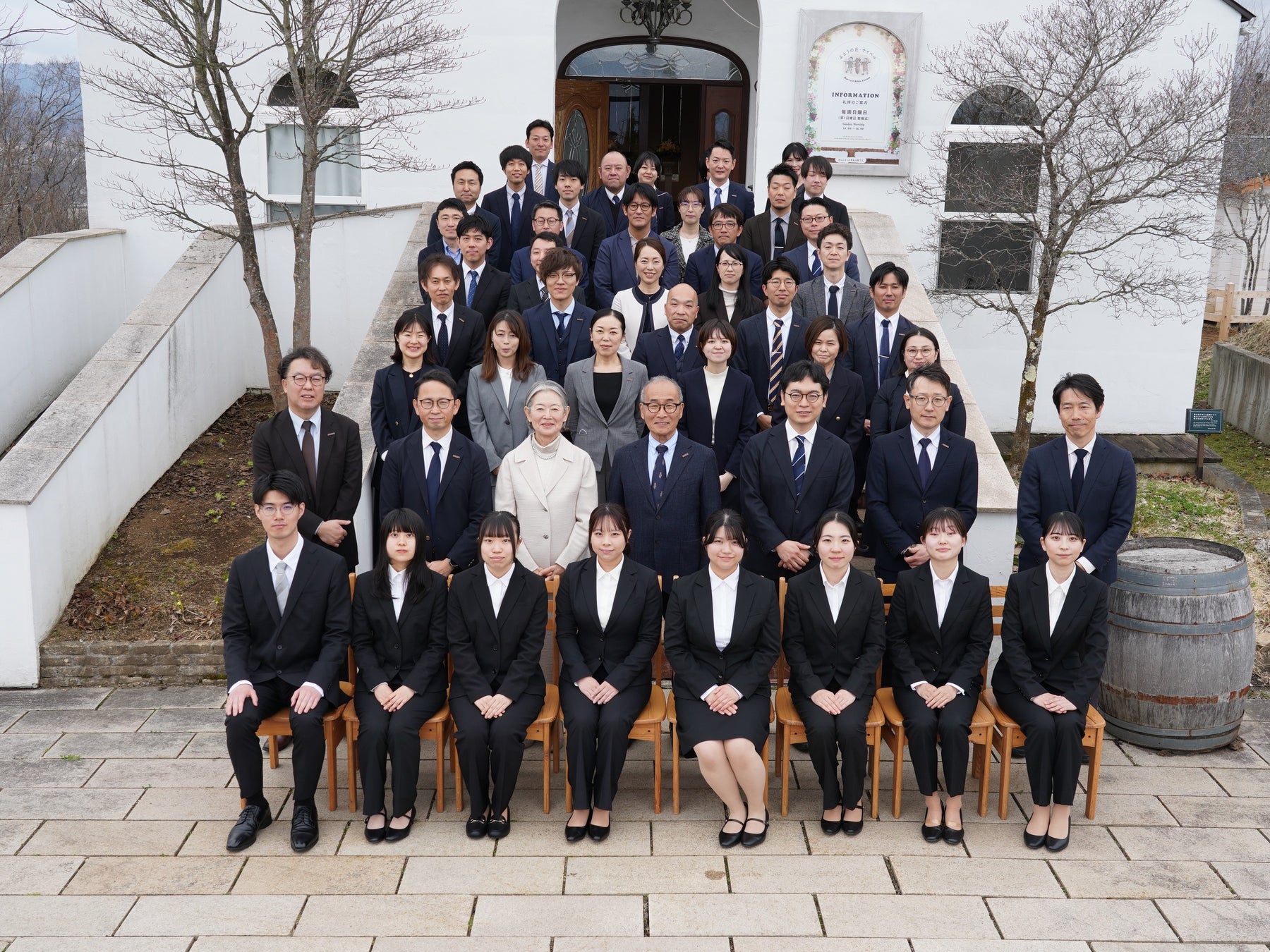 サンクゼールの丘での入社研修プログラムを開始、株式会社サンクゼール2026年度入社式を開催しました