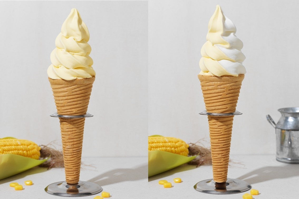 【ルタオ新千歳空港ポップアップストア】北海道の“恵み”をそのまま、ひんやりスイーツに。「クレームグラッセ スイートコーン」新登場！