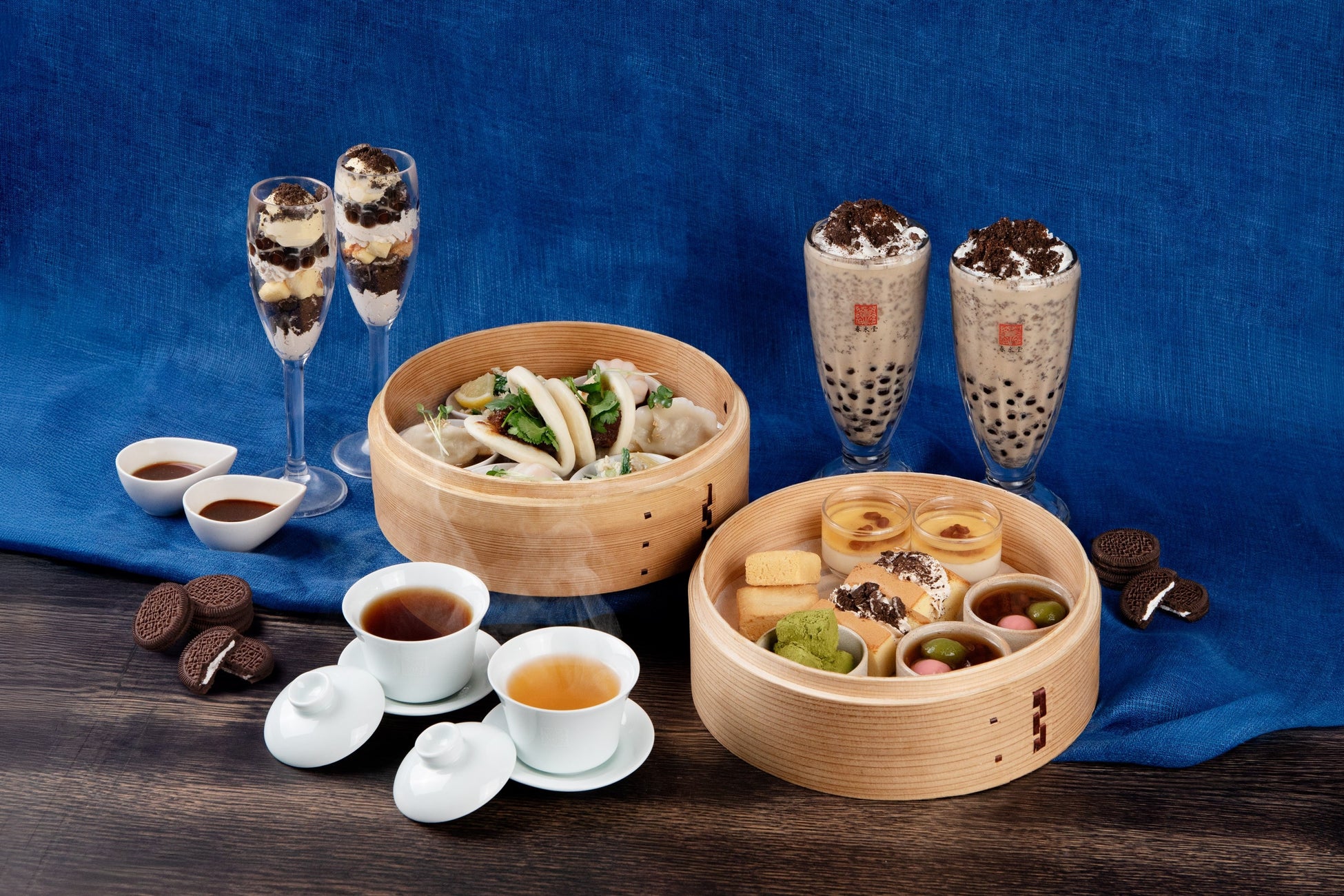 台湾カフェ「春水堂（チュンスイタン）」新フレーバー！台湾を満喫できる『クッキー＆クリームアフタヌーンティー』が4/24(金)より期間限定でスタート