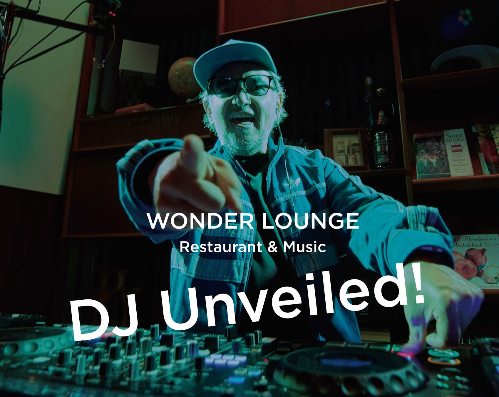 音と食のセッション「Wonder Lounge」2026年4月は 2会場で開催