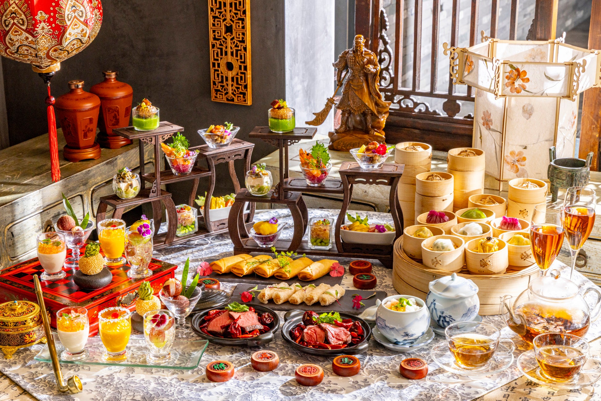 【ヒルトン東京】チャイニーズアフタヌーンティー「三国志」