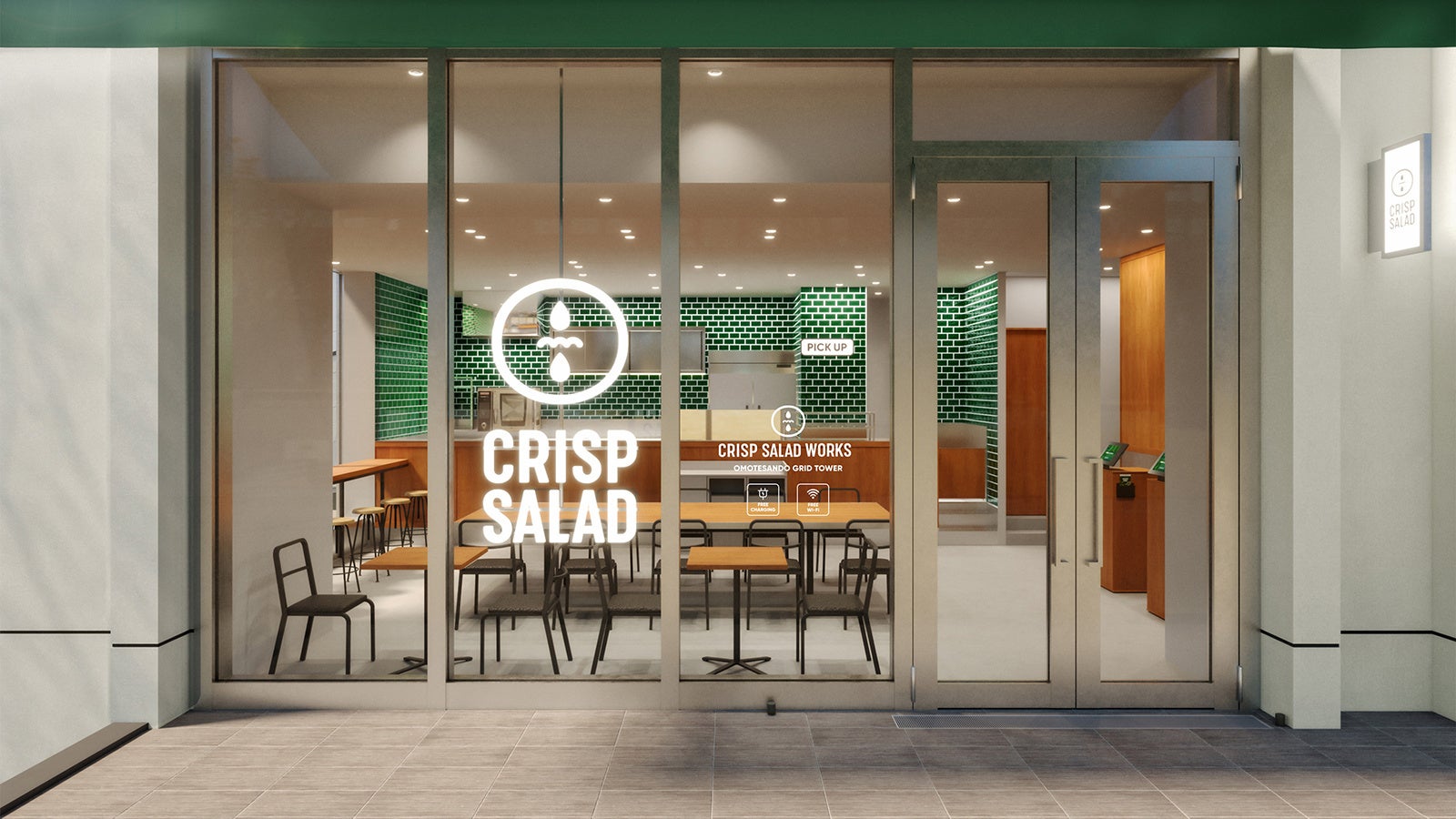 カスタムサラダ専門店 クリスプサラダワークス「表参道 Grid Tower店」を4月30日（木）にオープン！