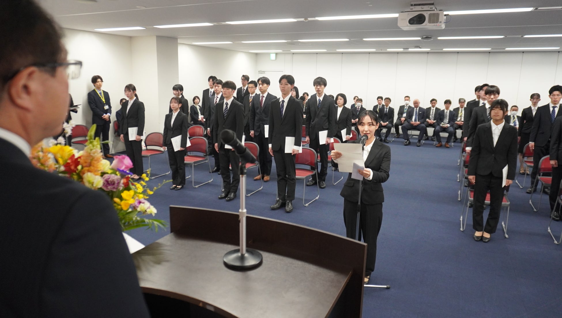 パルシステムグループ入協式　5組織31人が希望胸に社会へ