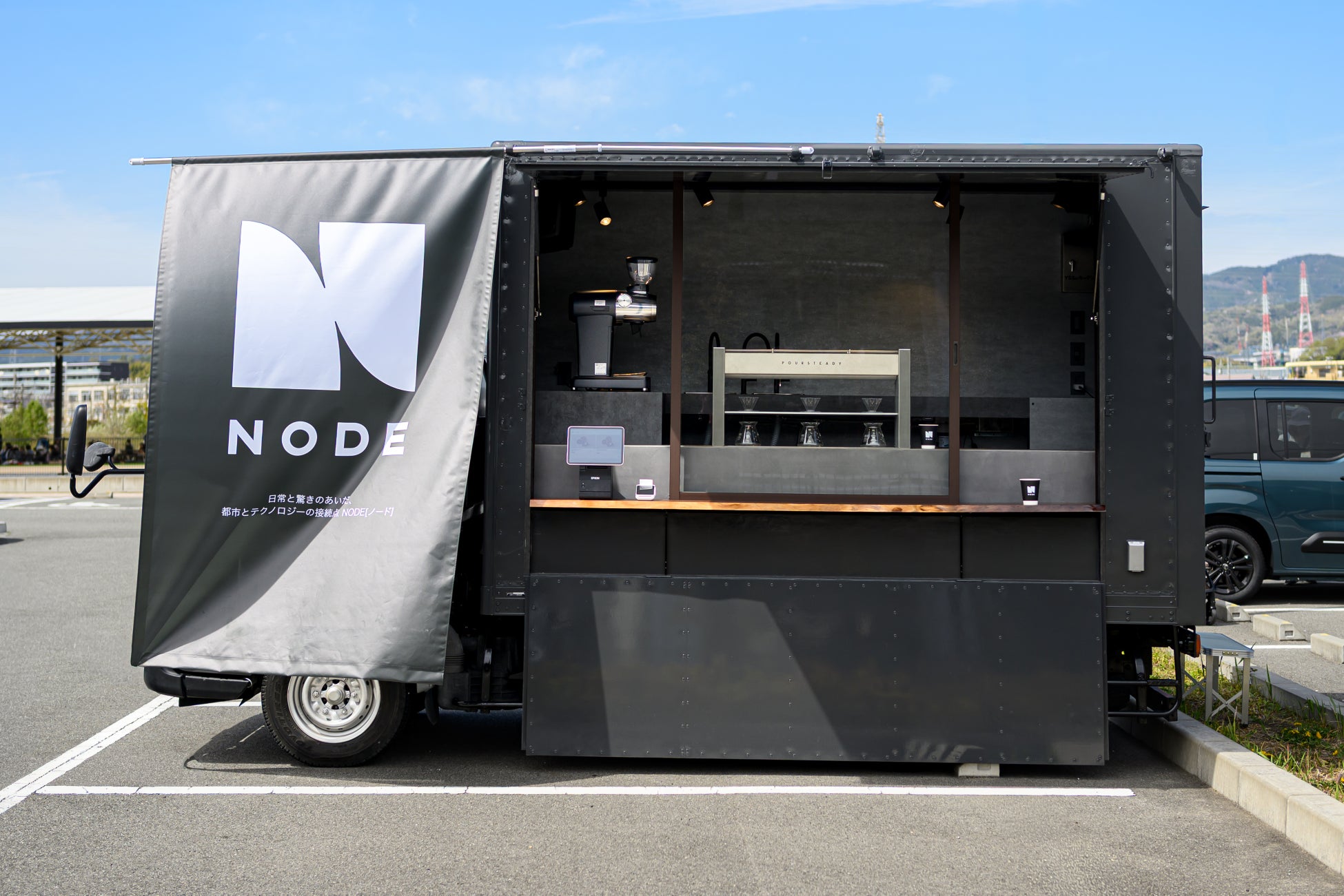 移動式スペシャルティコーヒースタンド「ＮＯＤＥ」、2026年4月13日にグランドオープン。