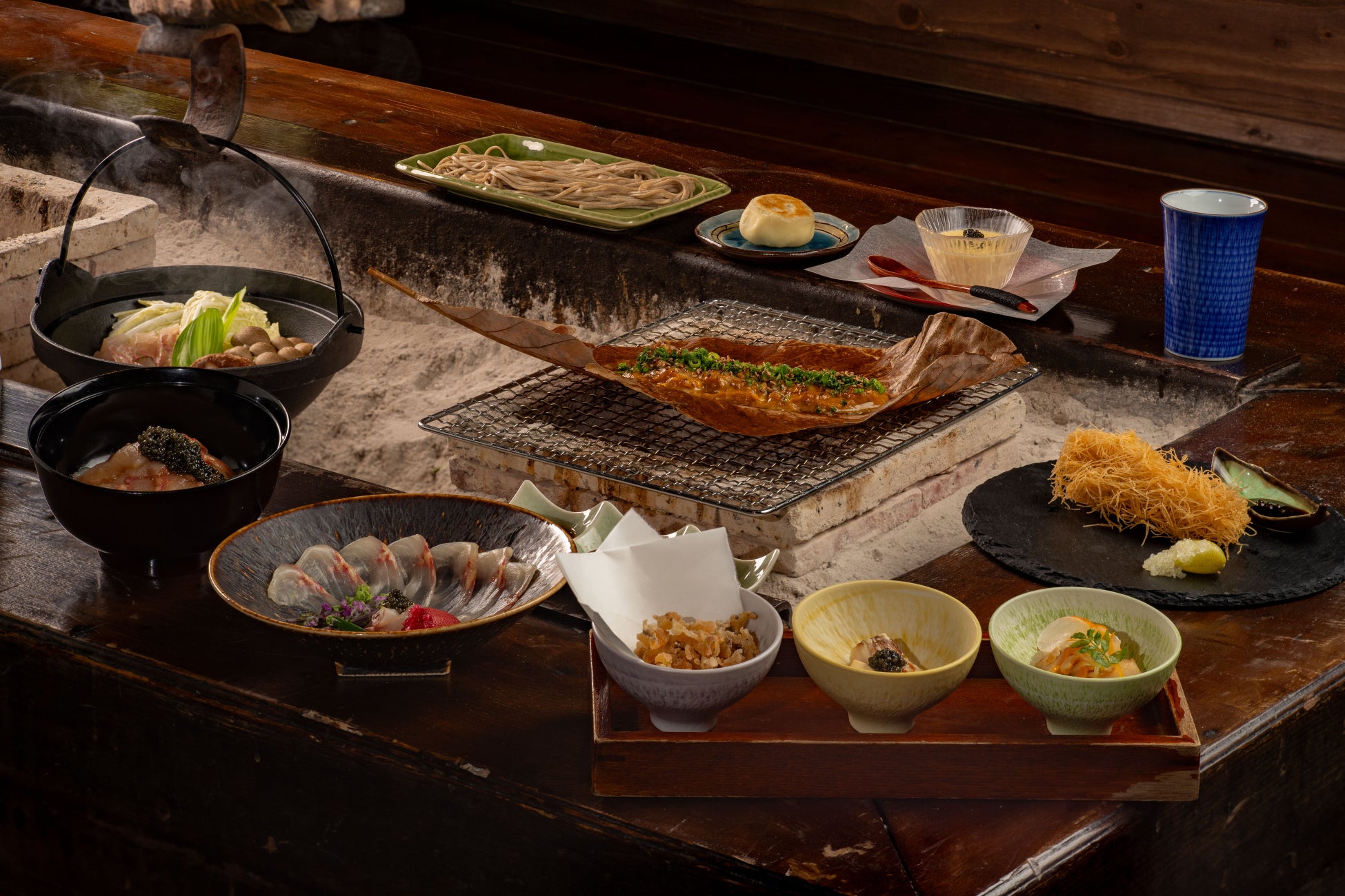 「キャビアだけじゃない！？」チョウザメの魅力と南信州の恵みに出会う、星降りの宿やま星の美食体験。