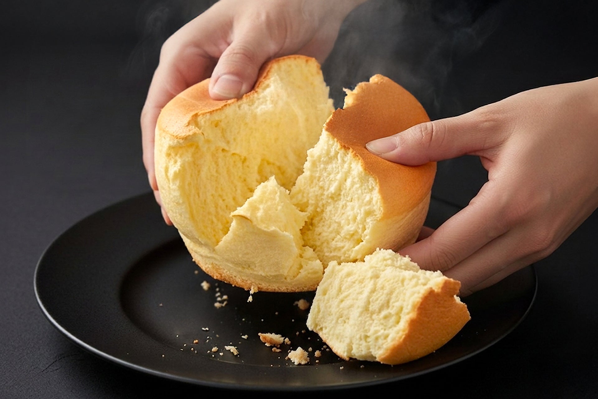 【1日限定】“今この瞬間が賞味期限” シュワッと消える雲のような口どけ。話題騒然の「焼きたてチーズスフレ」今年も登場！