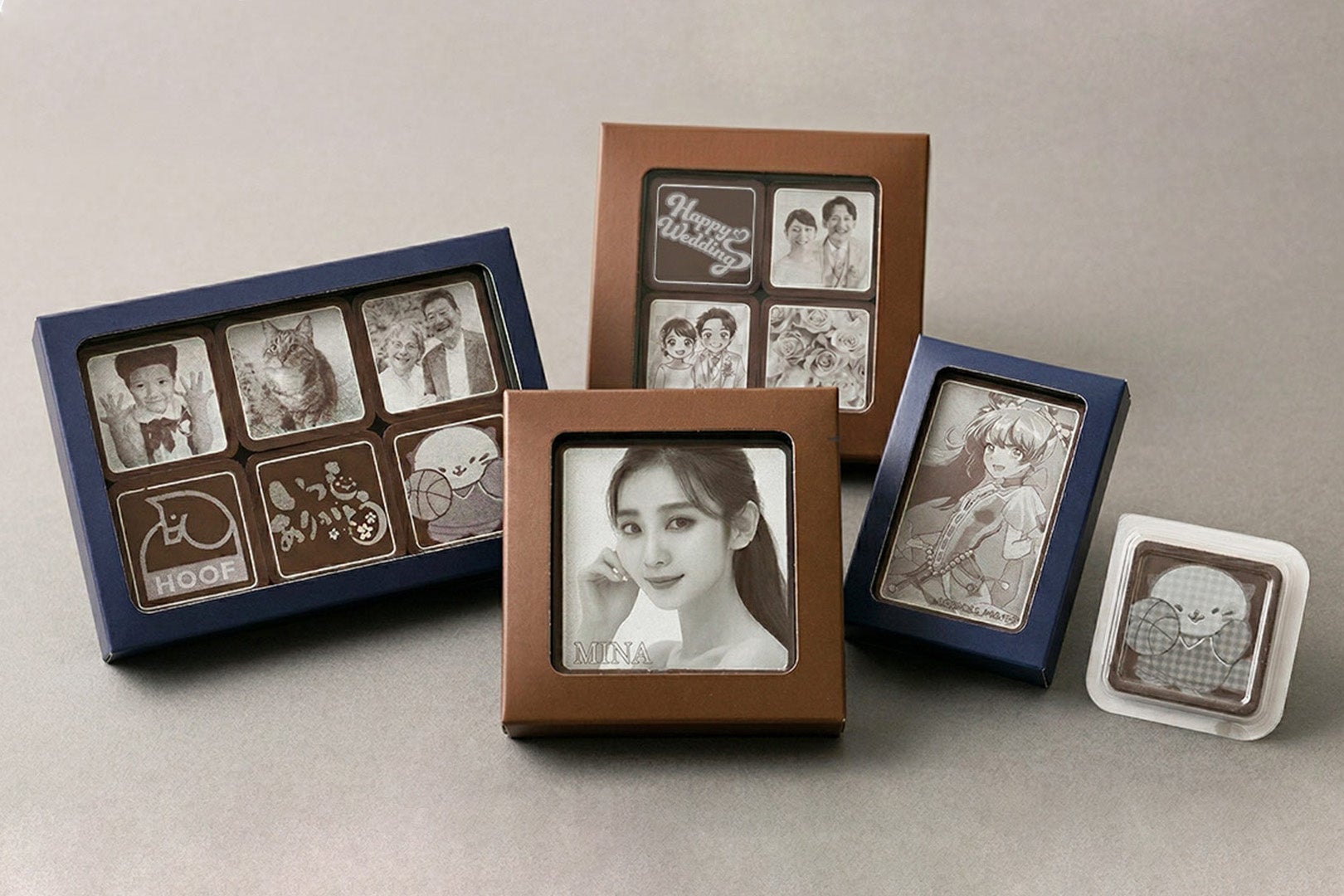 WEB上で簡単作成！ホワイトチョコで描く【オリジナルチョコレート】を新発売