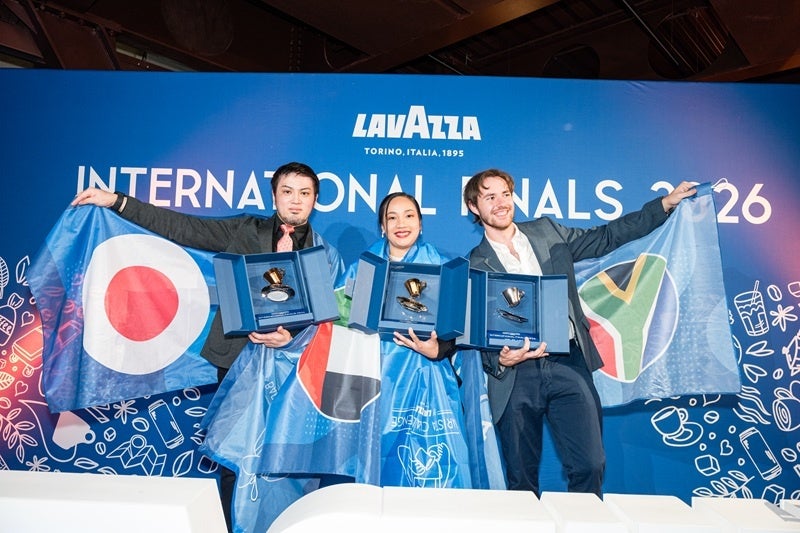 日本初参戦で世界第3位の快挙！「BARISTA CHALLENGE BY LAVAZZA 2026」で鈴木博人バリスタが表彰台へ