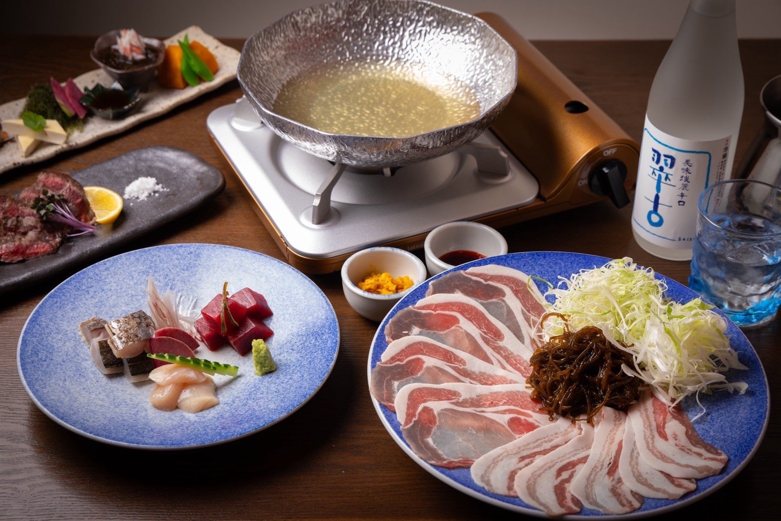 錦糸町に“沖縄の贅沢体験”上陸！あぐー豚しゃぶしゃぶ×石垣牛のW主役の極上沖縄コース解禁