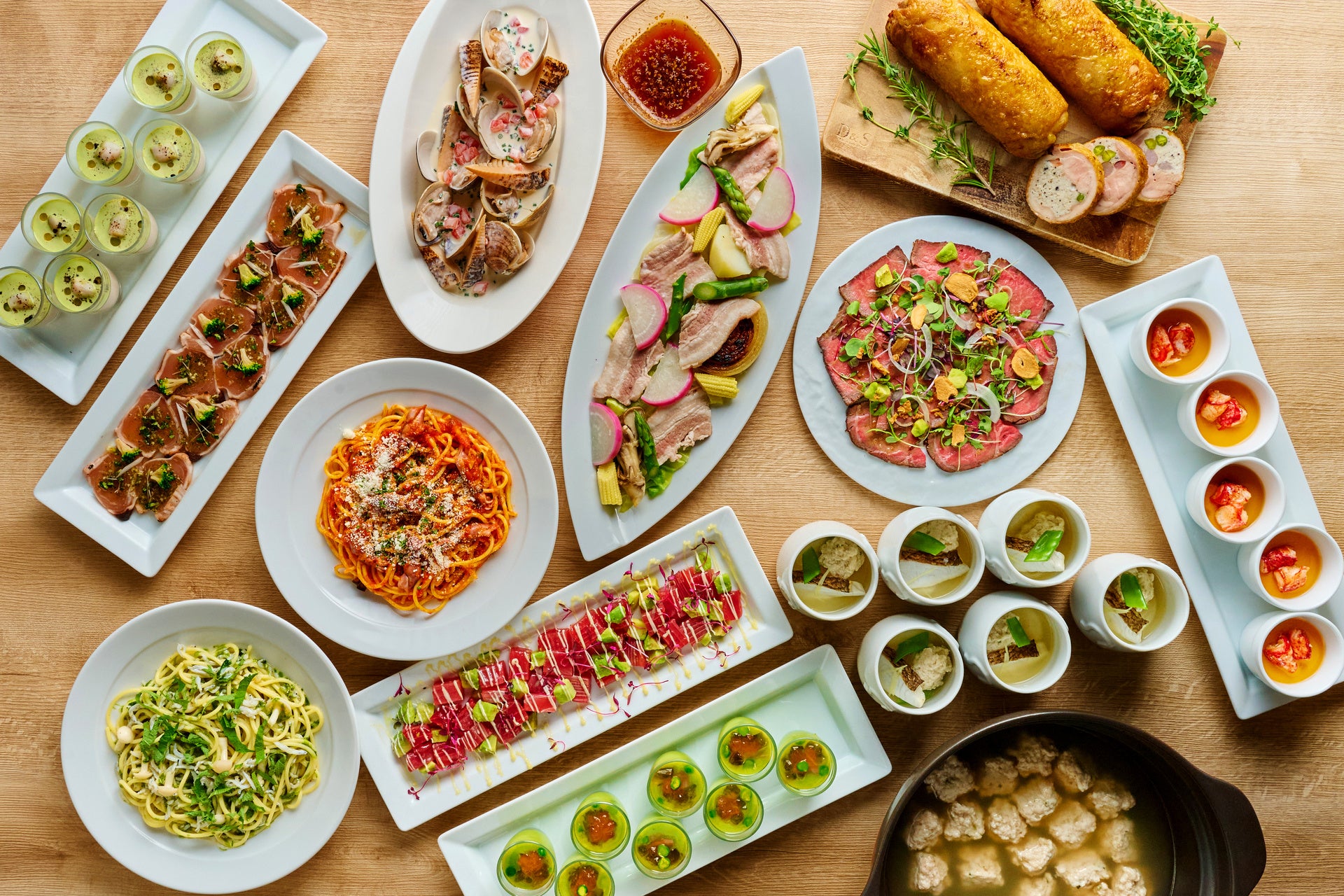 【ホテルグランヴィア大阪】春らしいお料理とライブキッチンの出来立てメニューがおすすめ！「ゴールデンウィーク限定ファミリーブッフェ」開催