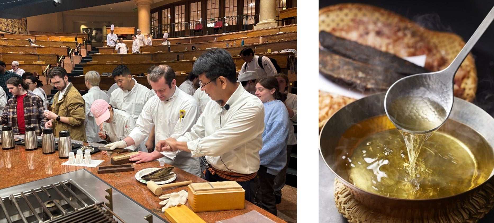 ヤマキ、米国料理学校The Culinary Institute of America（ＣＩＡ）と連携次世代シェフへ「だし」の講義を実施