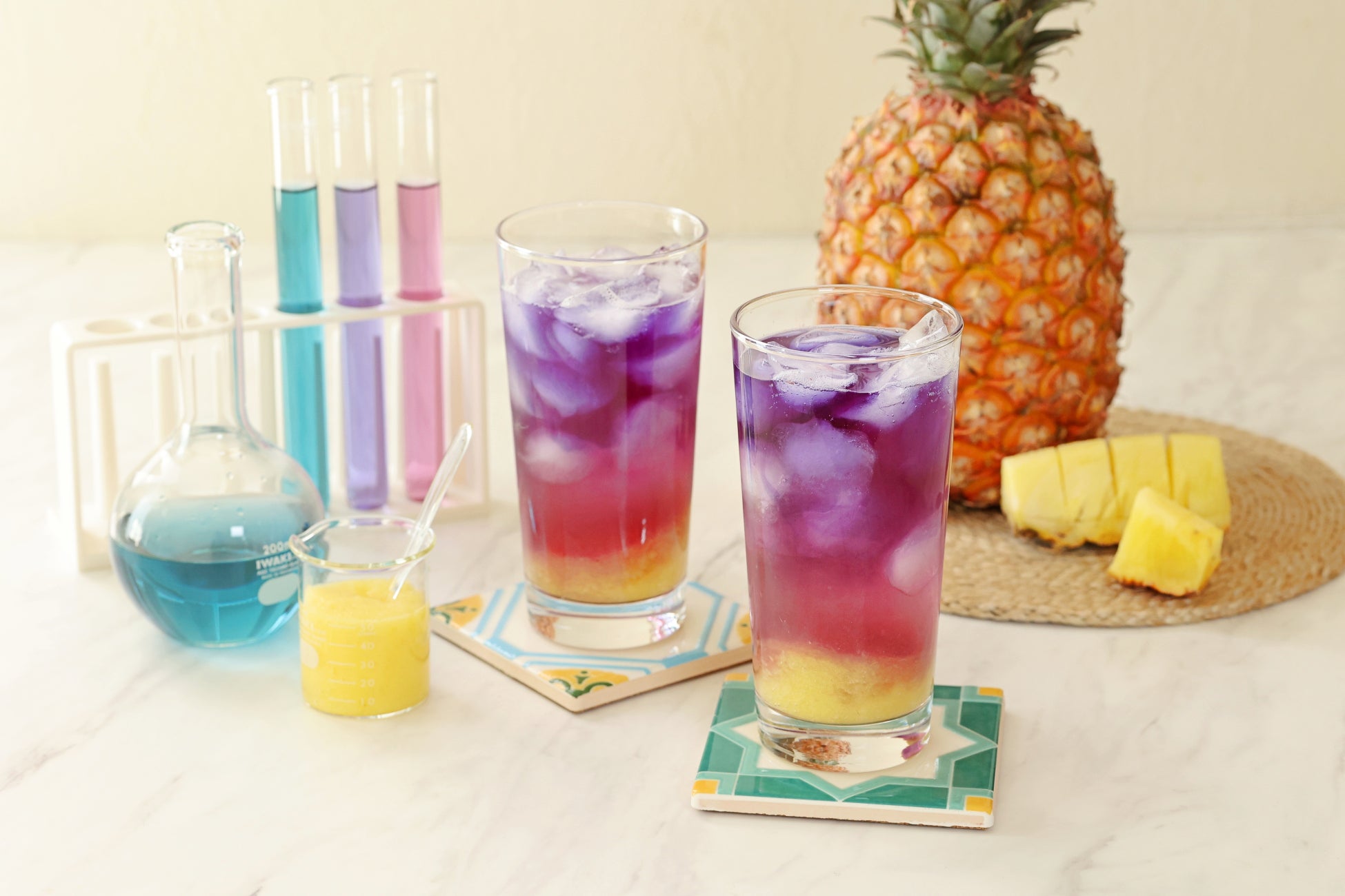 こどもの日に親子で楽しく学べる体験型イベントを開催！市場シェア9.5％に定着した“旬”の台湾パインを丸ごと活用「色が変わる・固まる!? 小学生サイエンス料理教室」