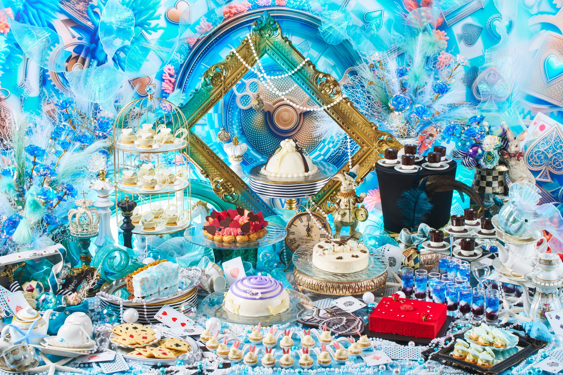 【ダブルツリーbyヒルトン沖縄北谷リゾート】ランチ＆スイーツビュッフェ『アリスと不思議なブルーオーシャン～海底時計が刻むもうひとつの物語～』