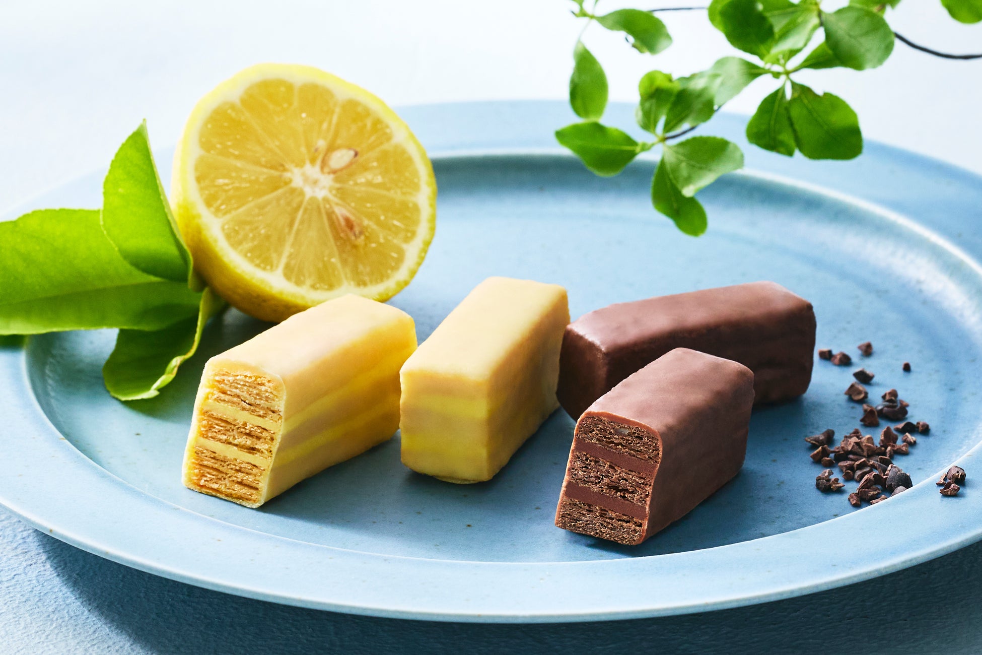 35 度でも溶けにくく、常温で持ち運べる！新・夏の⼿⼟産 「シュガーコートミルフィーユ」5月13日（水）より全国発売～“溶けやすさ”を克服した「シュガーコート」製法を採用～