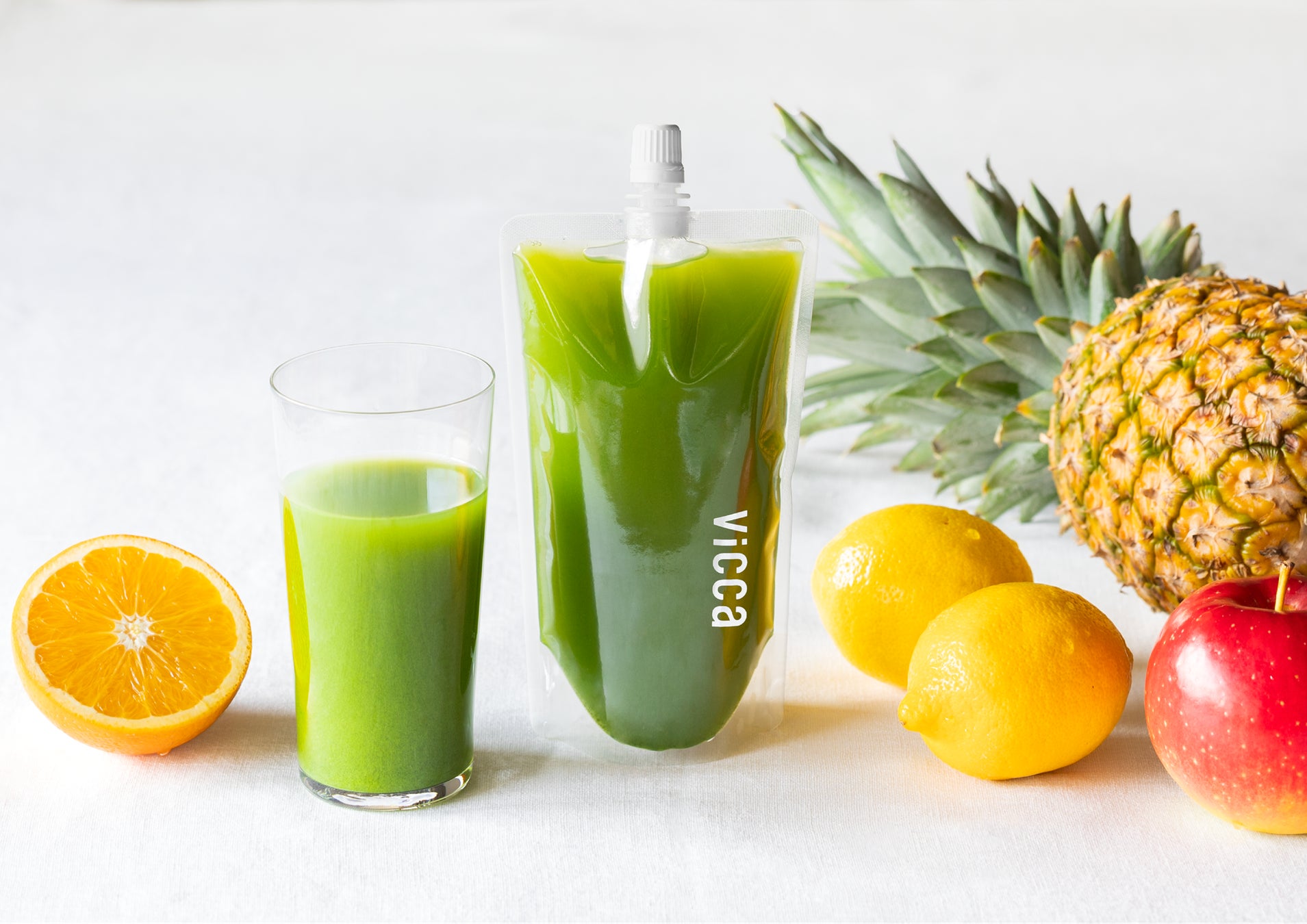 “ダブルプレス製法”のフルーツジュースをもっと手軽に　『Vicca（ヴィッカ）』店頭販売、デリバリーを開始