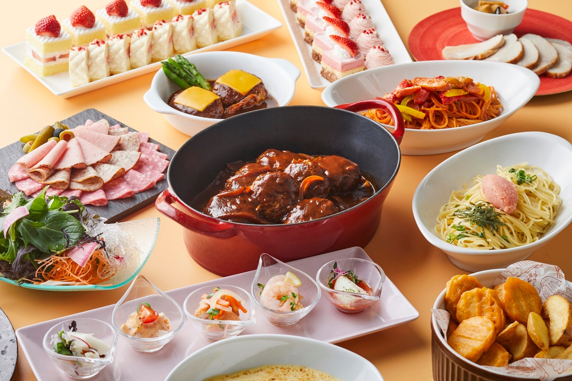 【ホテルニューオータニ博多】ゴールデンウィーク限定！もつ鍋や焼きカレーなど福岡の味覚を満喫するファミリービュッフェ開催