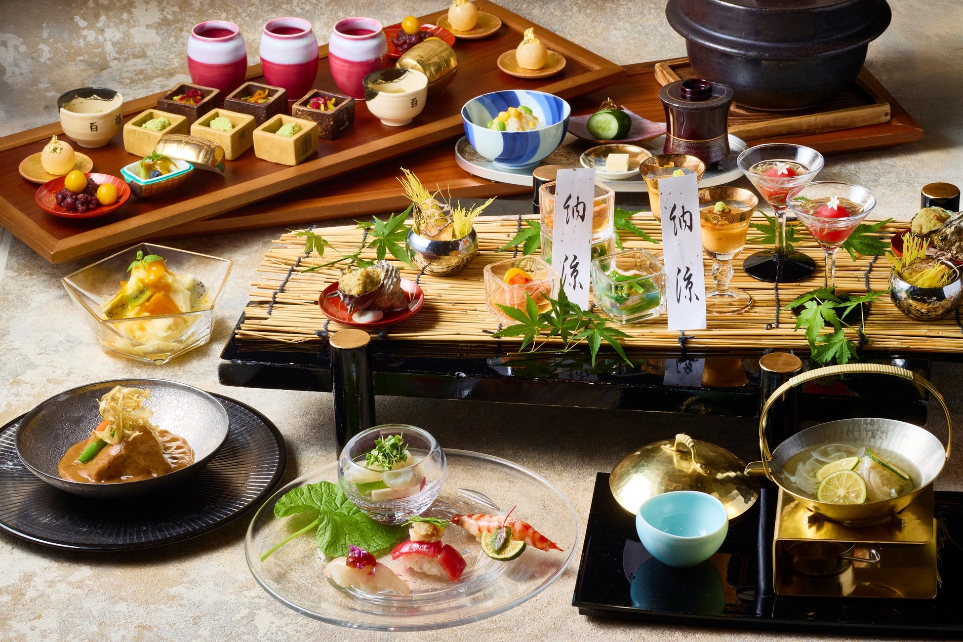 【ザ・カハラ・ホテル＆リゾート 横浜】初夏から盛夏へ、涼を映す昼の会席「旬華～納涼～」を期間限定でご提供