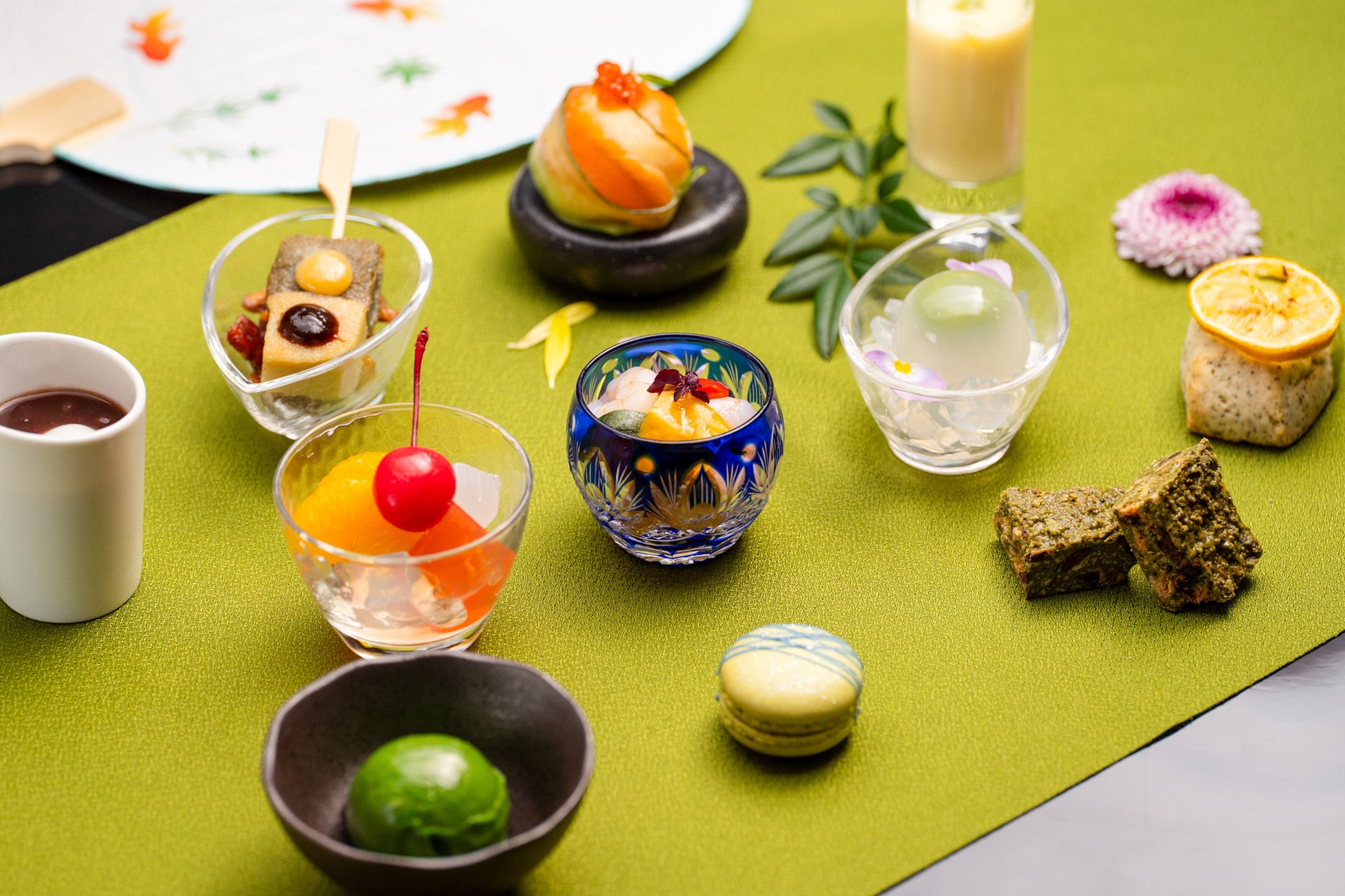 【ダブルツリーbyヒルトン京都駅】和素材と銘茶が織りなす、涼を愉しむ夏のひととき「和の涼 夏のアフタヌーンティー」6月1日（月）より提供開始