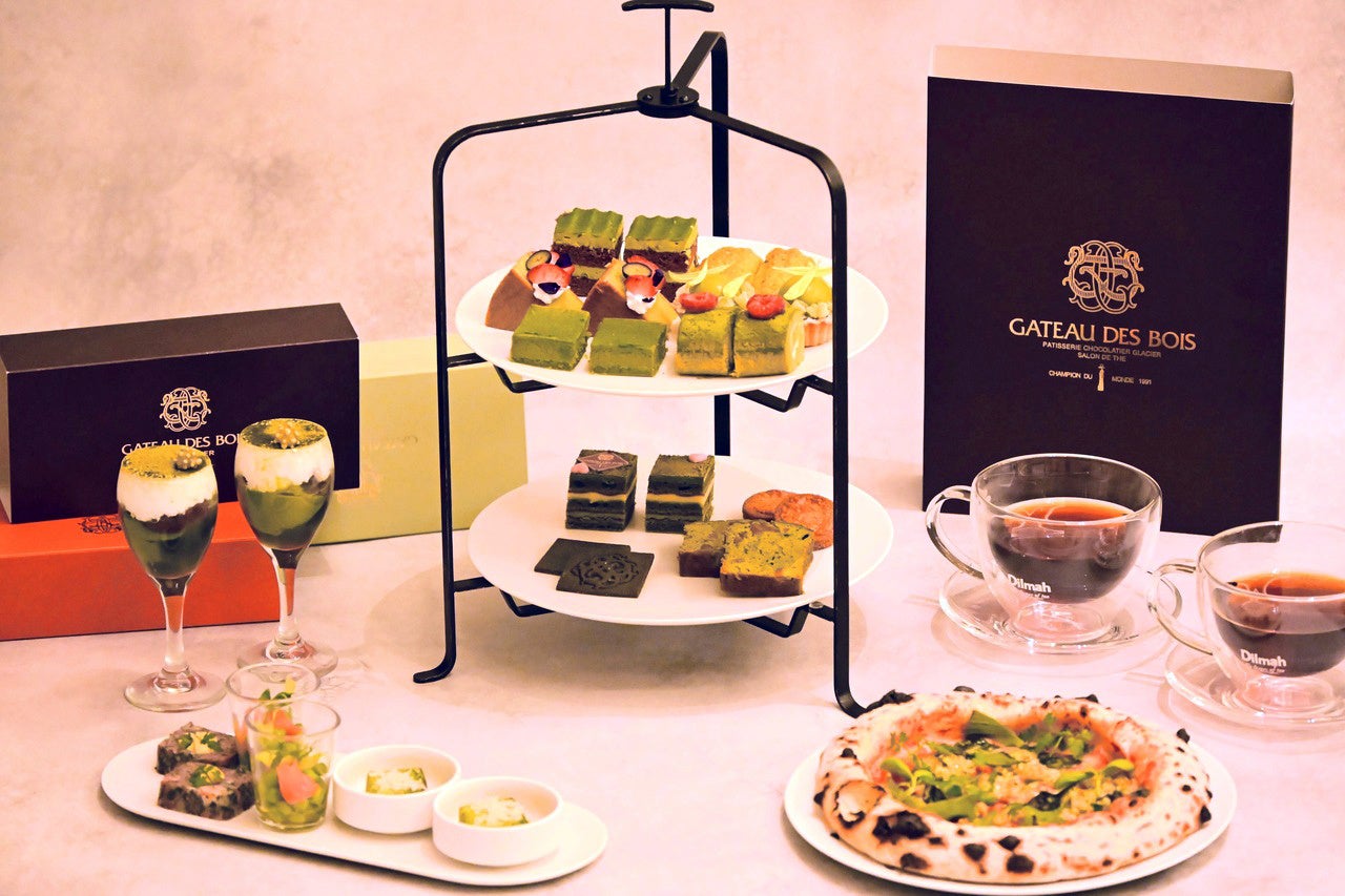 【ノボテル奈良】名店「ガトー・ド・ボワ」とのコラボレーション！新緑の奈良を楽しむ 抹茶プレミアムアフタヌーンティーを提供