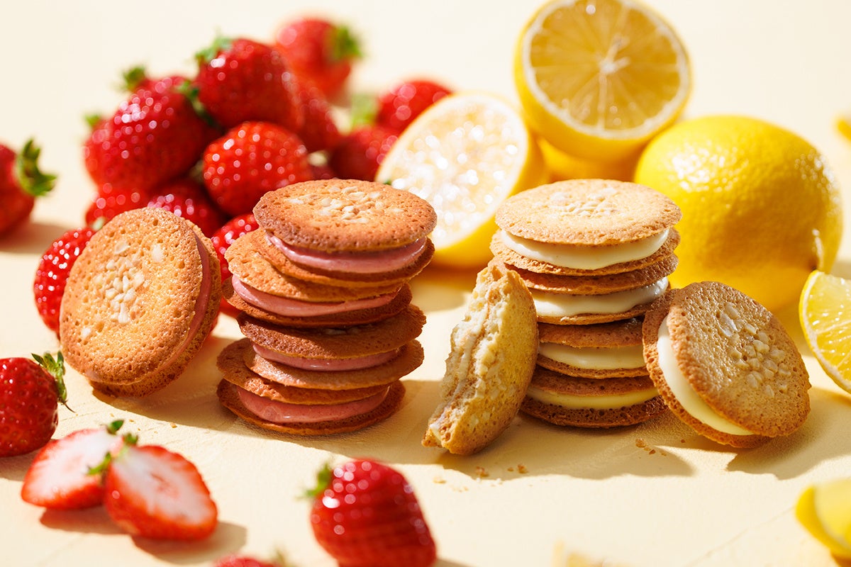 ＜ 新商品・5店舗限定＞ あまおう苺とシチリア産レモンを使用した『果実をたのしむチュイールサンド』が、【フランセ】から4月24日（金）発売いたします！