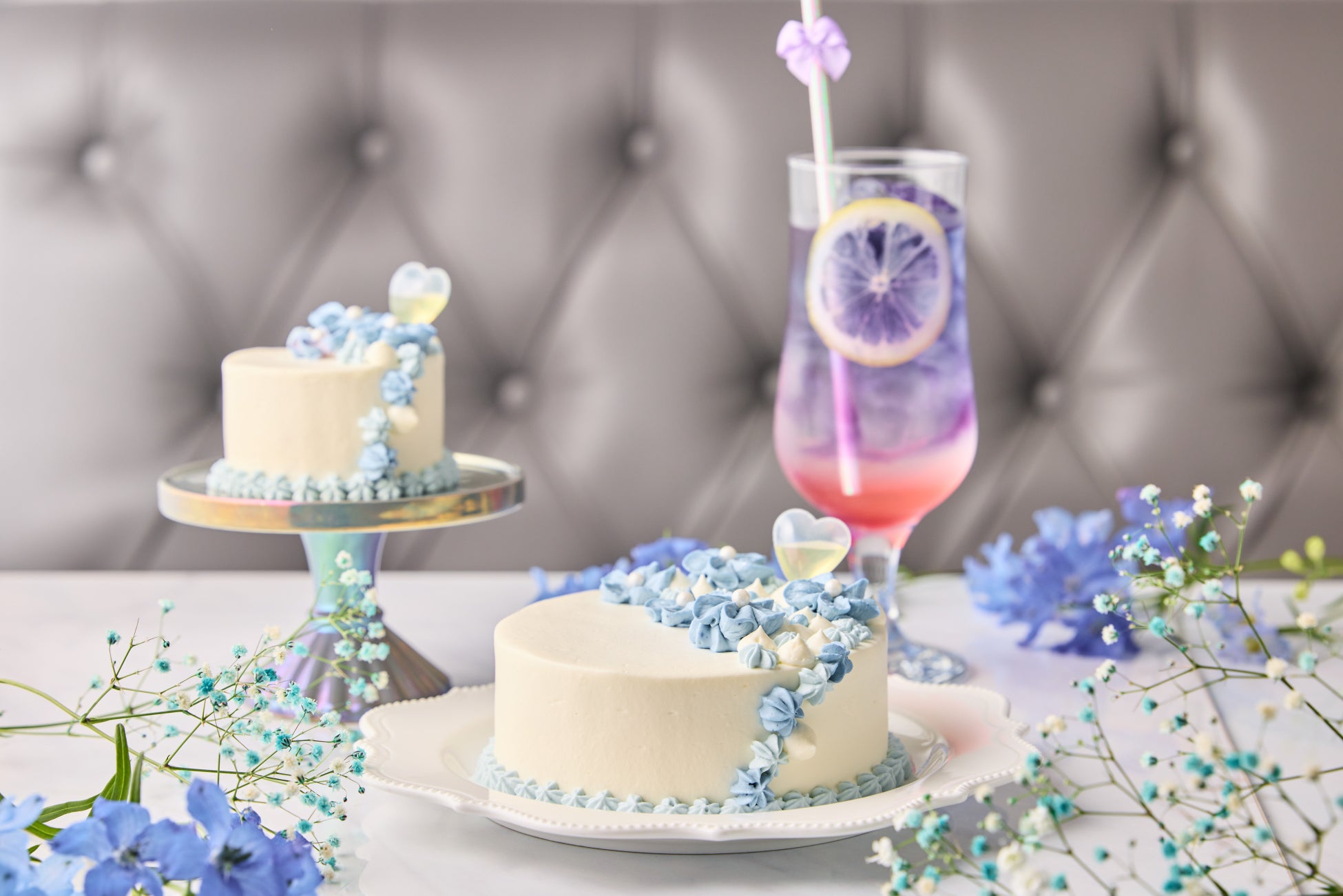 【5月限定】まるで花束を味わうショートケーキ。歌舞伎町で完売が続く“話題の青いケーキ”が今年も登場。