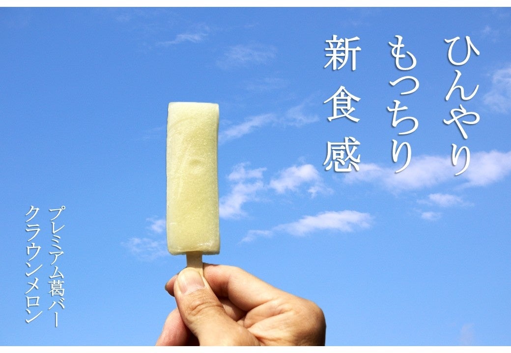 廃棄間近の高級完熟メロンを和スイーツへ再生。　　　　　　　　　　㈱メロー静岡と㈱ふる里が葛を活用したアップサイクル事業を開始。フードロス削減と美味しいを両立し収益化を目指す。