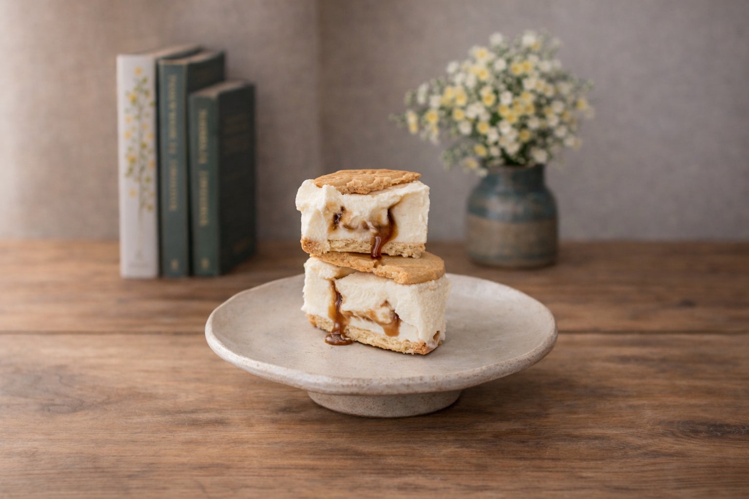 【WASHI CAFE 紙遊】1周年記念、岐阜県産米粉「ハツシモ」使用のアイスクッキーサンドをオンライン販売開始