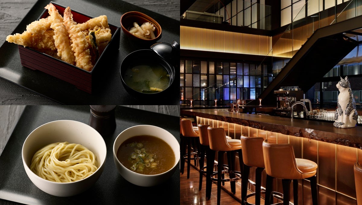 ホテル空間で楽しむ名店二軒の逸品 「日本橋 天丼 金子半之助」・「つけ麺 つじ田」との特別コラボレーション 2026年5月11日（月）より提供開始