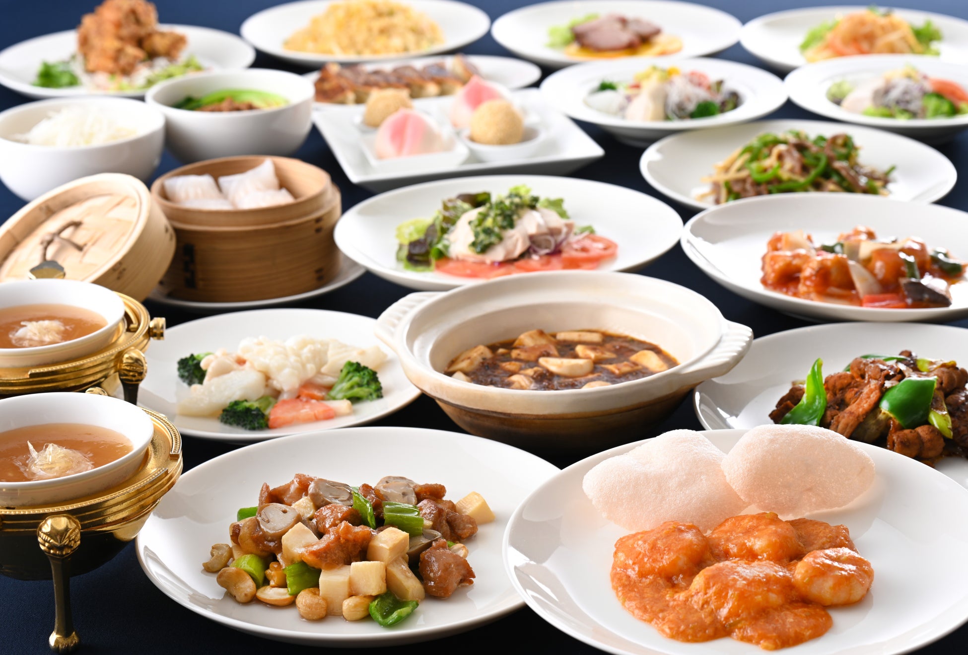 【リーガロイヤルホテル広島】出来立てを好きなだけ楽しめる！全66種が食べ放題『中国料理オーダービュッフェ』