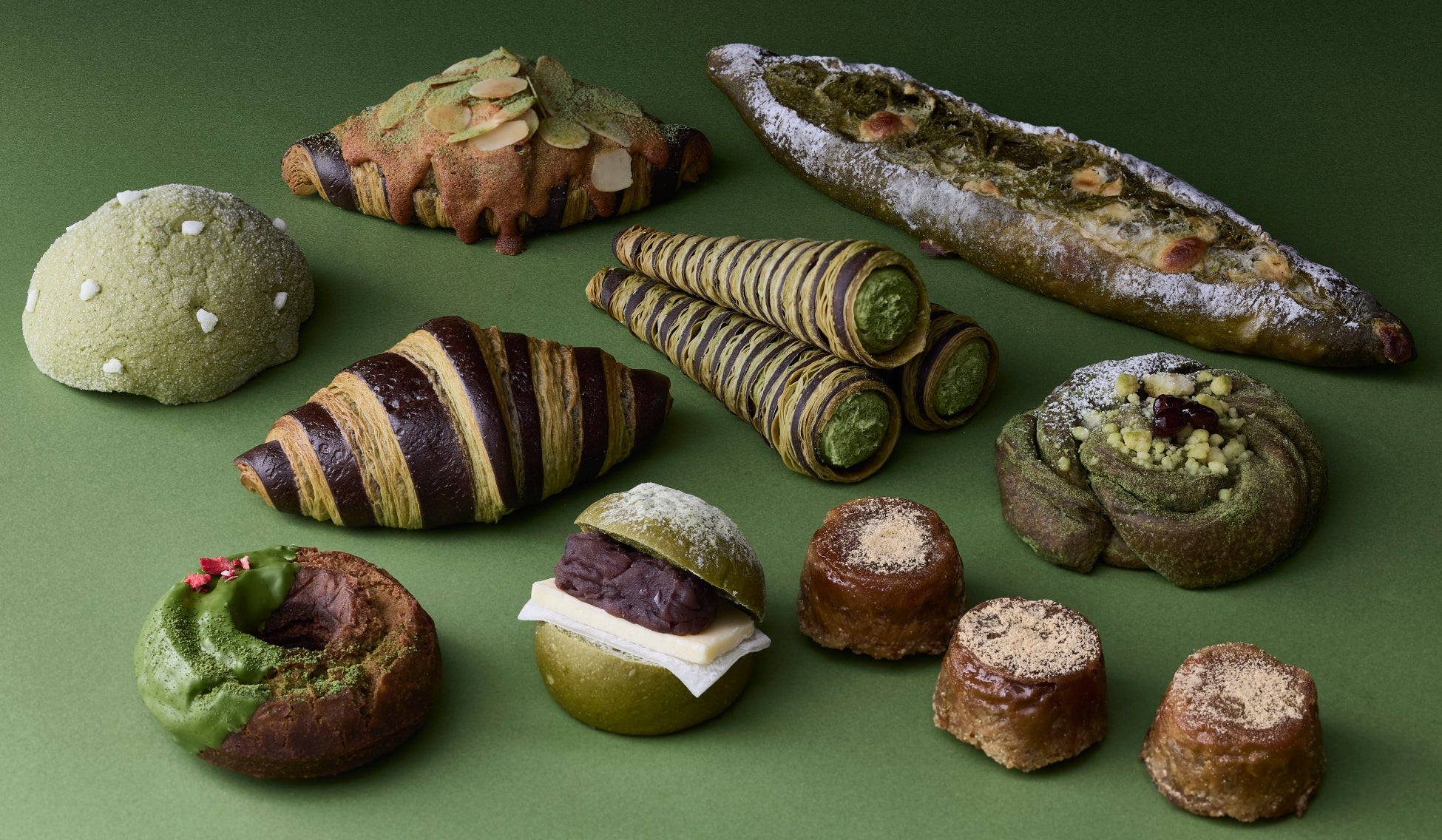 暮らしを彩るブーランジェリー「BOUL’ANGE（ブール アンジュ）」上質な抹茶で包んだ、新緑のご褒美。全15種が揃う抹茶フェアを開催