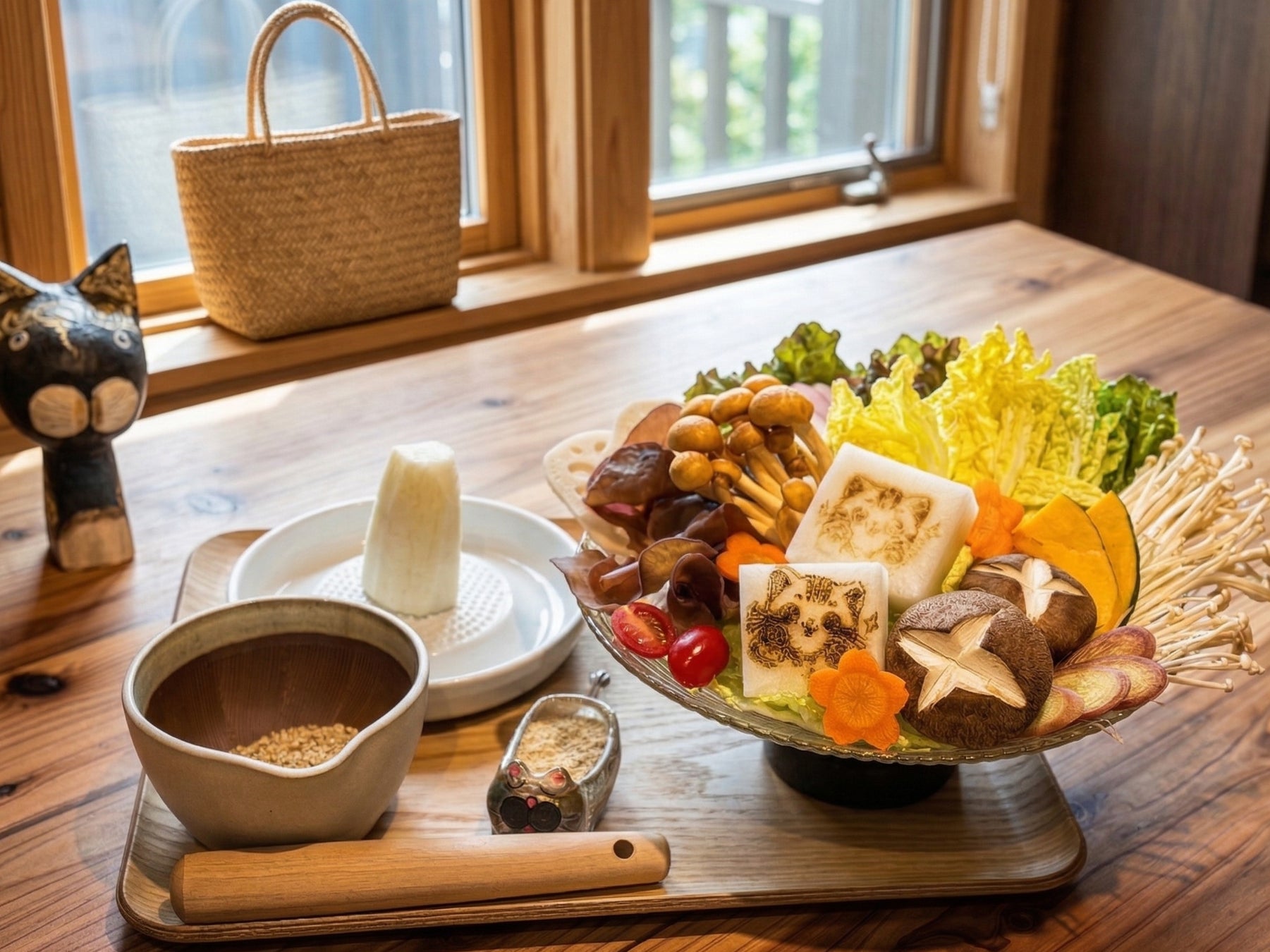 スマホを置いてすり鉢と台湾茶を。千葉里山に元牛舎を改装した1日2組限定、漢方の物語をめくる静かな薬膳鍋ランチ、ゴールデンウィークの混雑避けも。