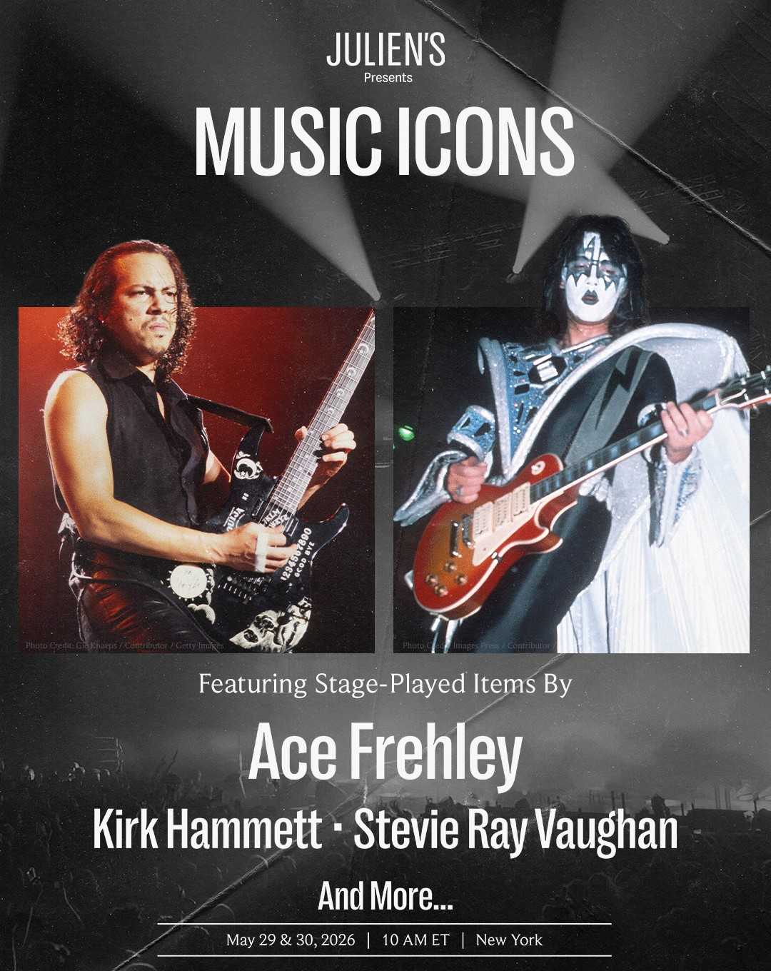 「ハードロックカフェ 東京」 世界的音楽オークション「MUSIC ICONS」 開催に先駆け、貴重なメモラビリアを期間限定展示