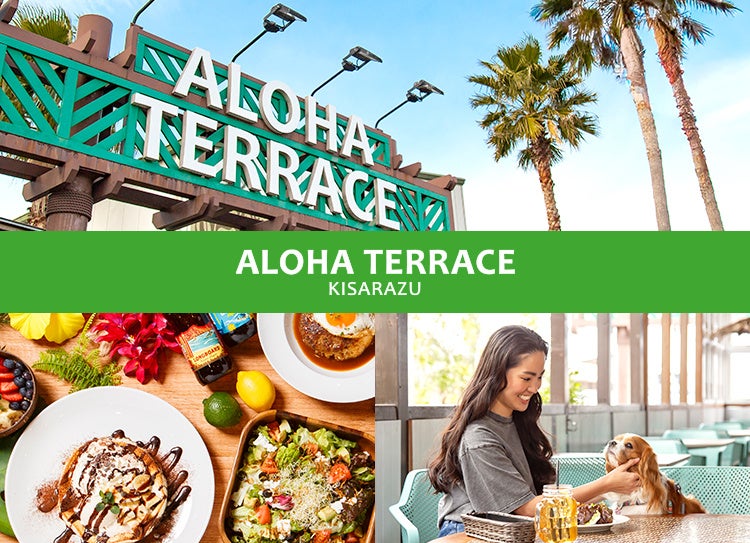 GWのお出かけに。都心からすぐ、木更津アウトレットの目の前で味わうハワイ気分「ALOHA TERRACE」