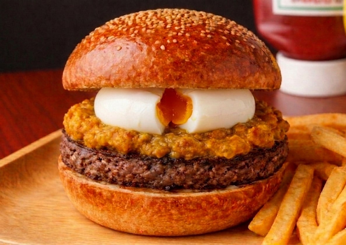 BURGER REVOLUTION TOKYO｜『キーマカレーエッグバーガー』を５月限定で発売！