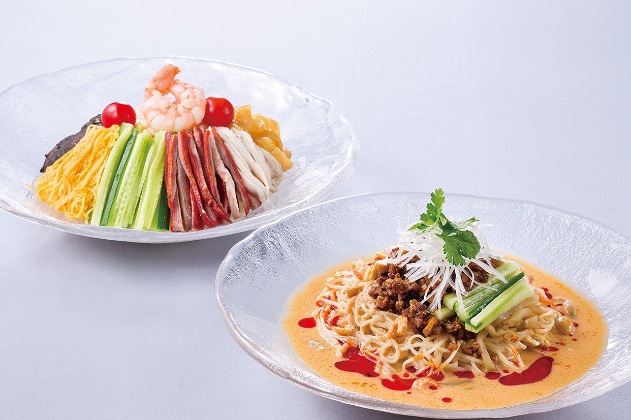 和・洋・中の冷たい麺が勢揃い。初夏の訪れを彩り溢れる一皿で堪能する「冷たい麺フェア」開催