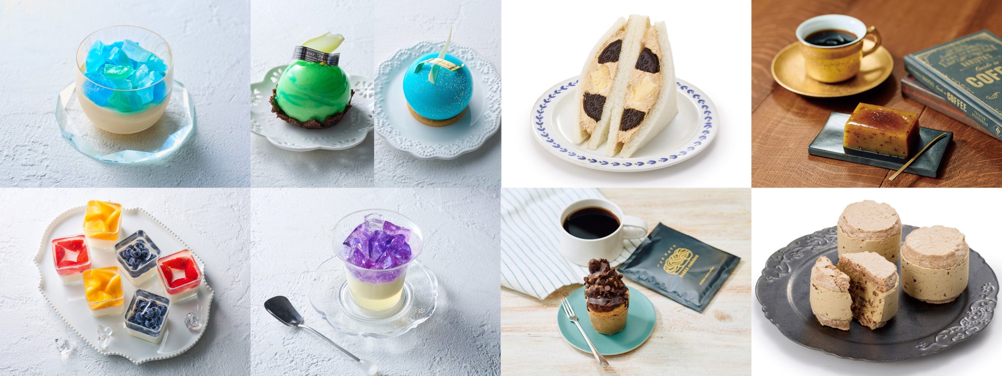 JR大宮駅「エキュート大宮/大宮 ノース」「アメジスト」や「エメラルド」などの宝石をイメージした、グラススイーツが限定・新発売！「初夏のプリズム～心おどるきらめき集めました～」フェア初開催！