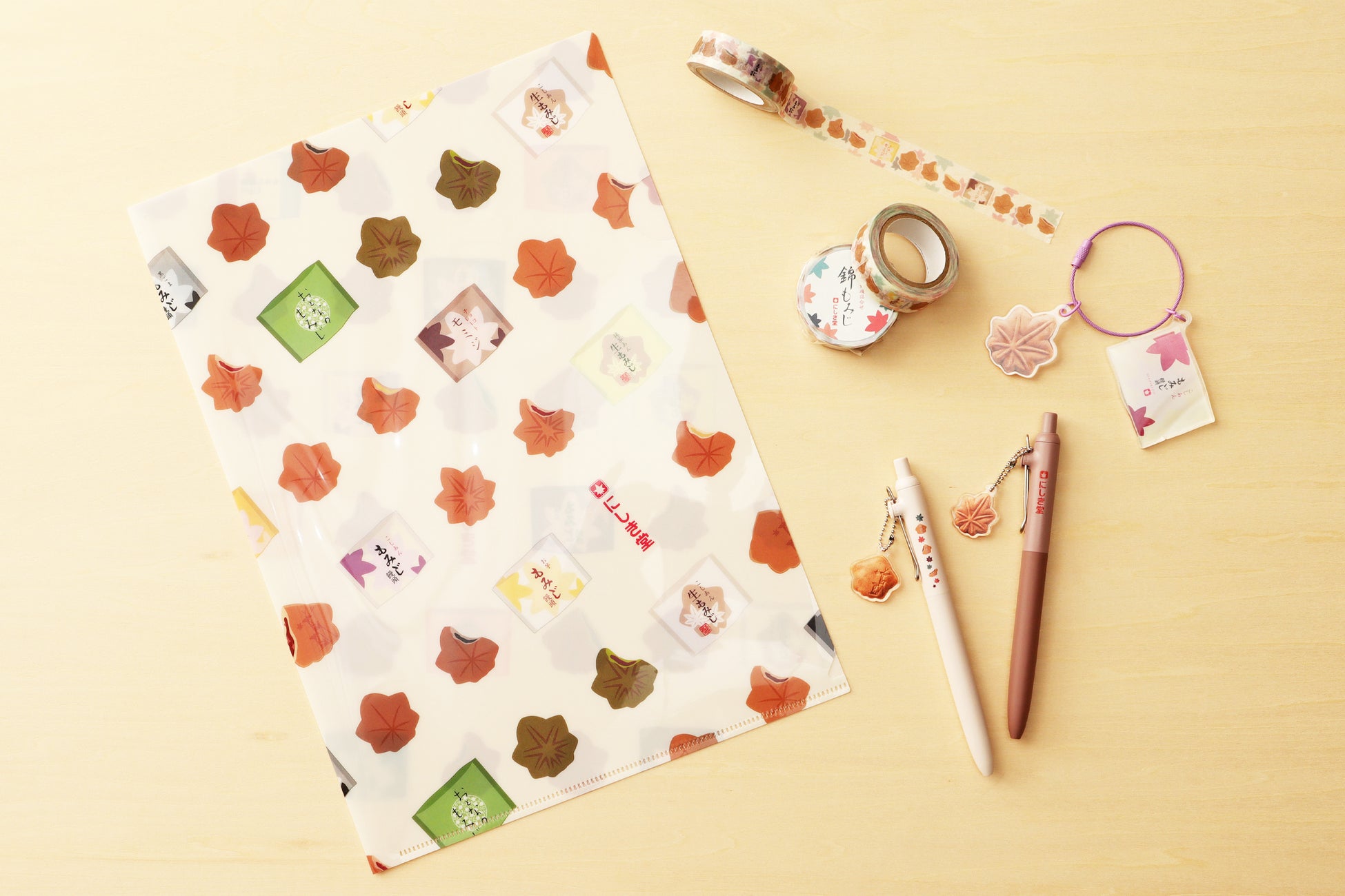 にしき堂“もみじ饅頭の文具・雑貨”が広島駅と福山駅に新登場