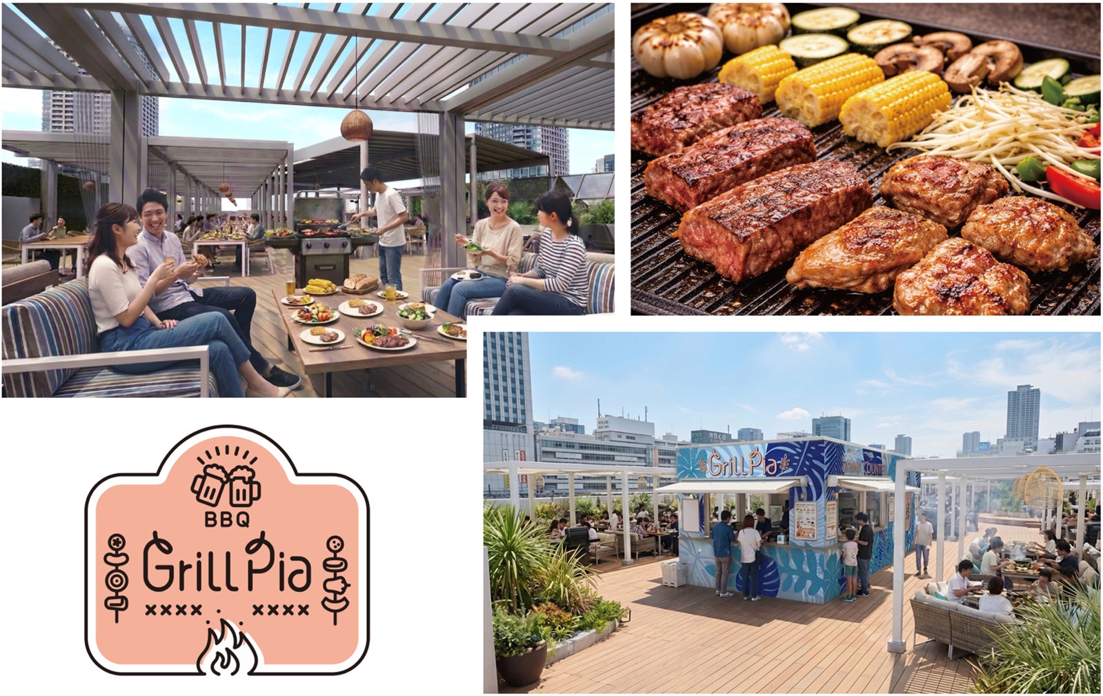 都内最大級の屋上BBQが池袋駅直結 ヨドバシ池袋屋上に誕生！「グリルピア ヨドバシ池袋」2026年4月25日（土）グランドオープン