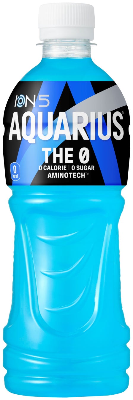 斬新な青い液色で、糖類・カロリーWゼロ※1！新登場 「アクエリアス THE 0」 4月27日（月）全国発売