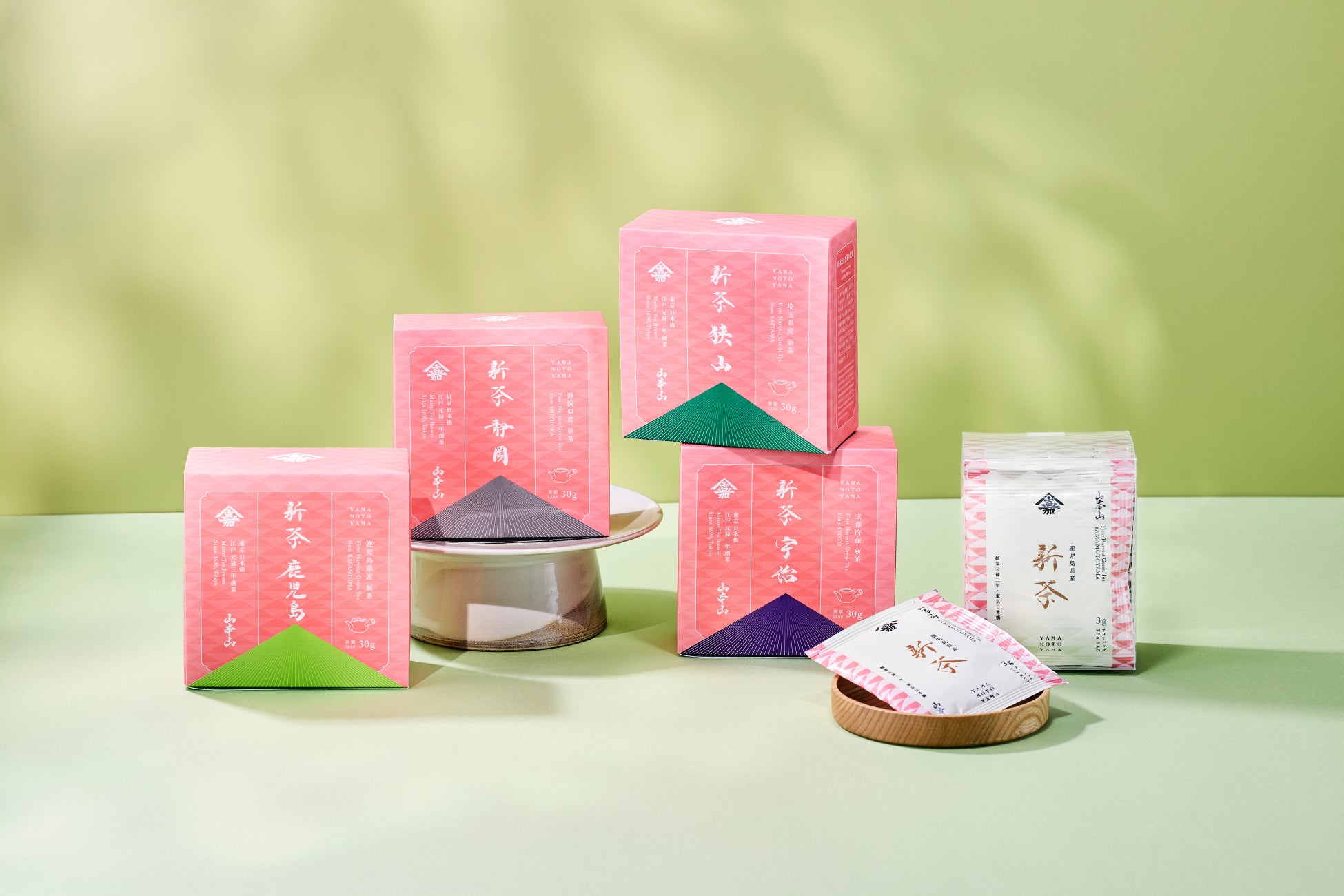 2026年の訪れを告げる、若々しく爽やかな香り全4産地の「新茶シリーズ」を4月下旬より順次発売