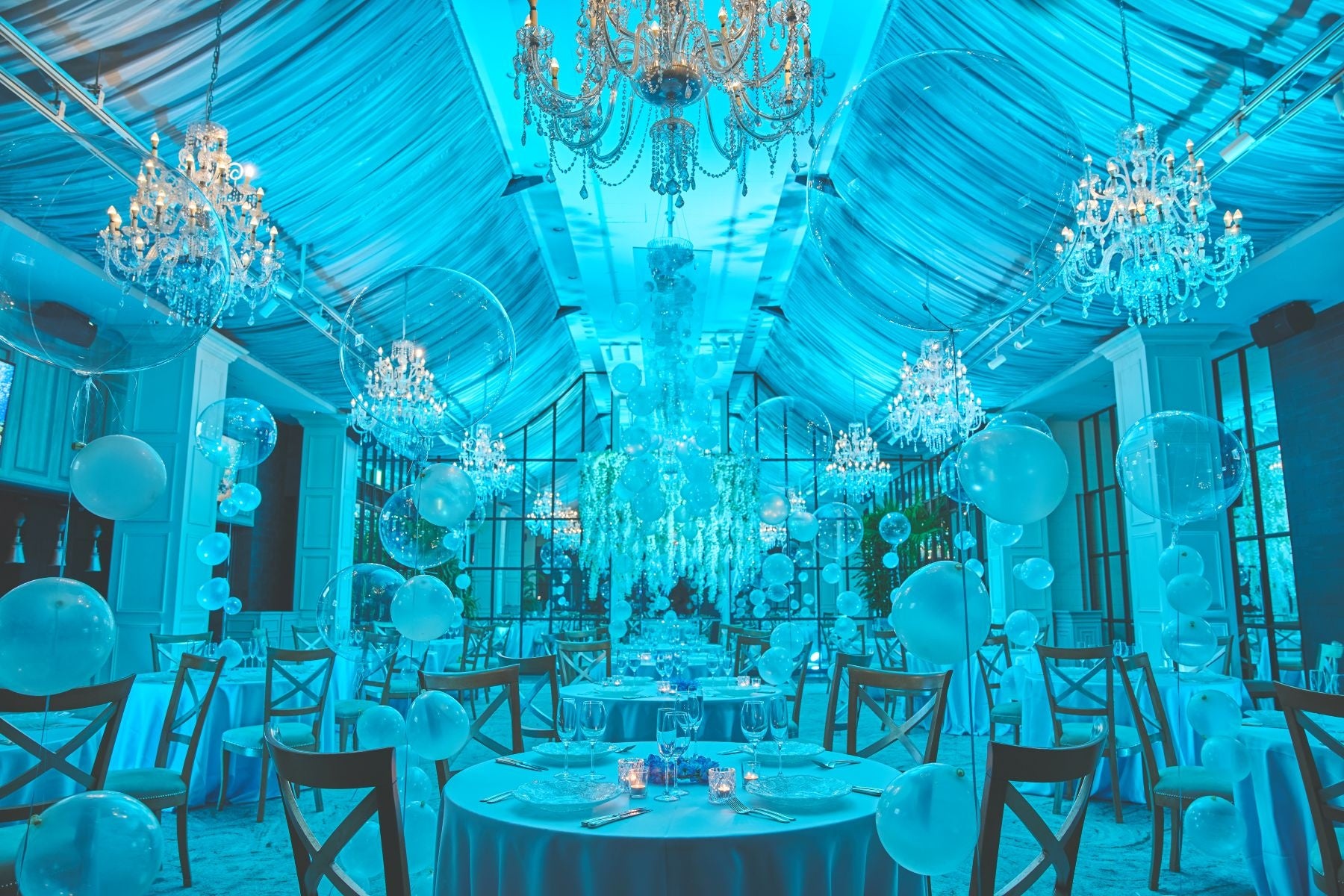 【名古屋】＜昨年大好評＞青の世界に魅了される「Ristrante Mare Blu」夏季限定オープン！プリントシール機やフォトブースの”映え空間″とイタリアンコースを堪能