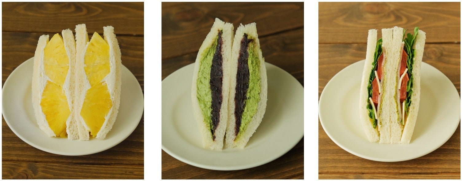 季節を味わう爽やかな「旬香るフレッシュパイン＆生クリーム」　「小倉あん＆ほろ苦抹茶クリーム」や「生ハムとトマトのイタリアンチーズサンド」など彩り豊かな新作サンドイッチを5月1日（金）より発売開始