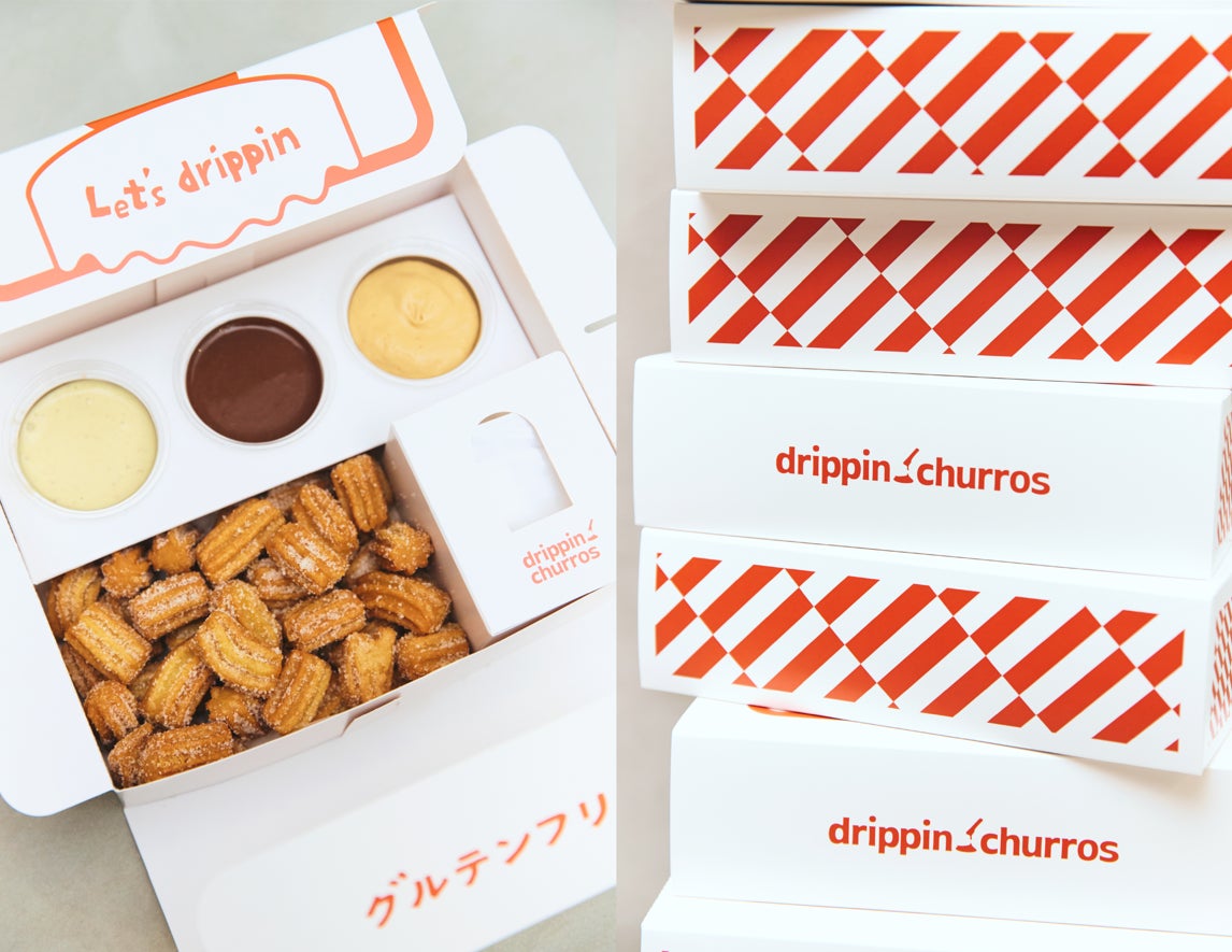 グルテンフリーのディップチュロス専門店「drippin’ churros」から、手土産にぴったりな”パーティーボックス”が登場