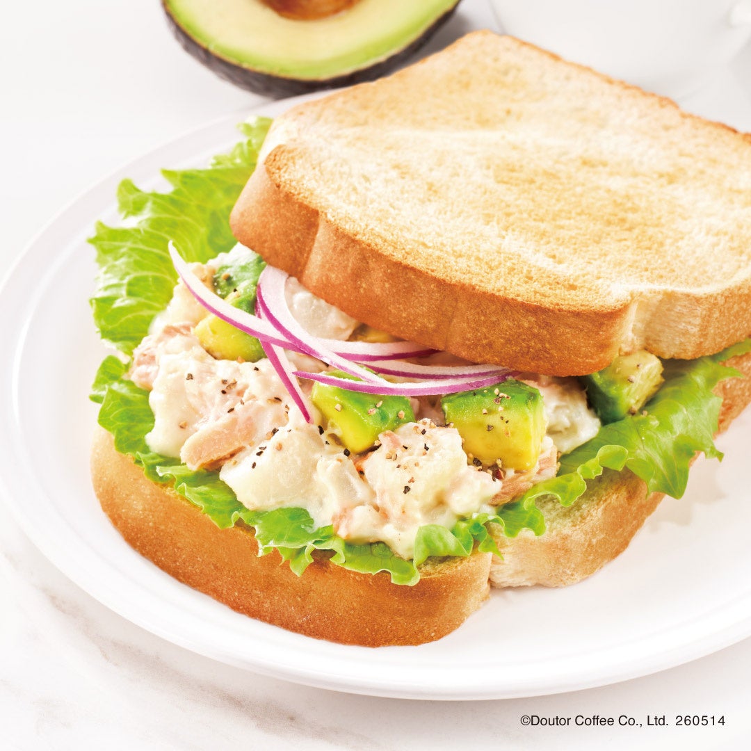 ドトールコーヒーショップで5月14日より朝限定「モーニング・セットB アボカド＆ツナポテト」新発売