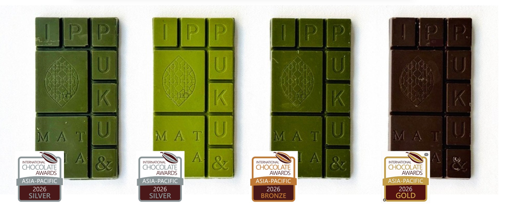 【アジア最高位GOLD受賞】日本橋「IPPUKU＆MATCHA」が国際チョコレートアワードで4冠の快挙。2026年世界大会へ進出決定
